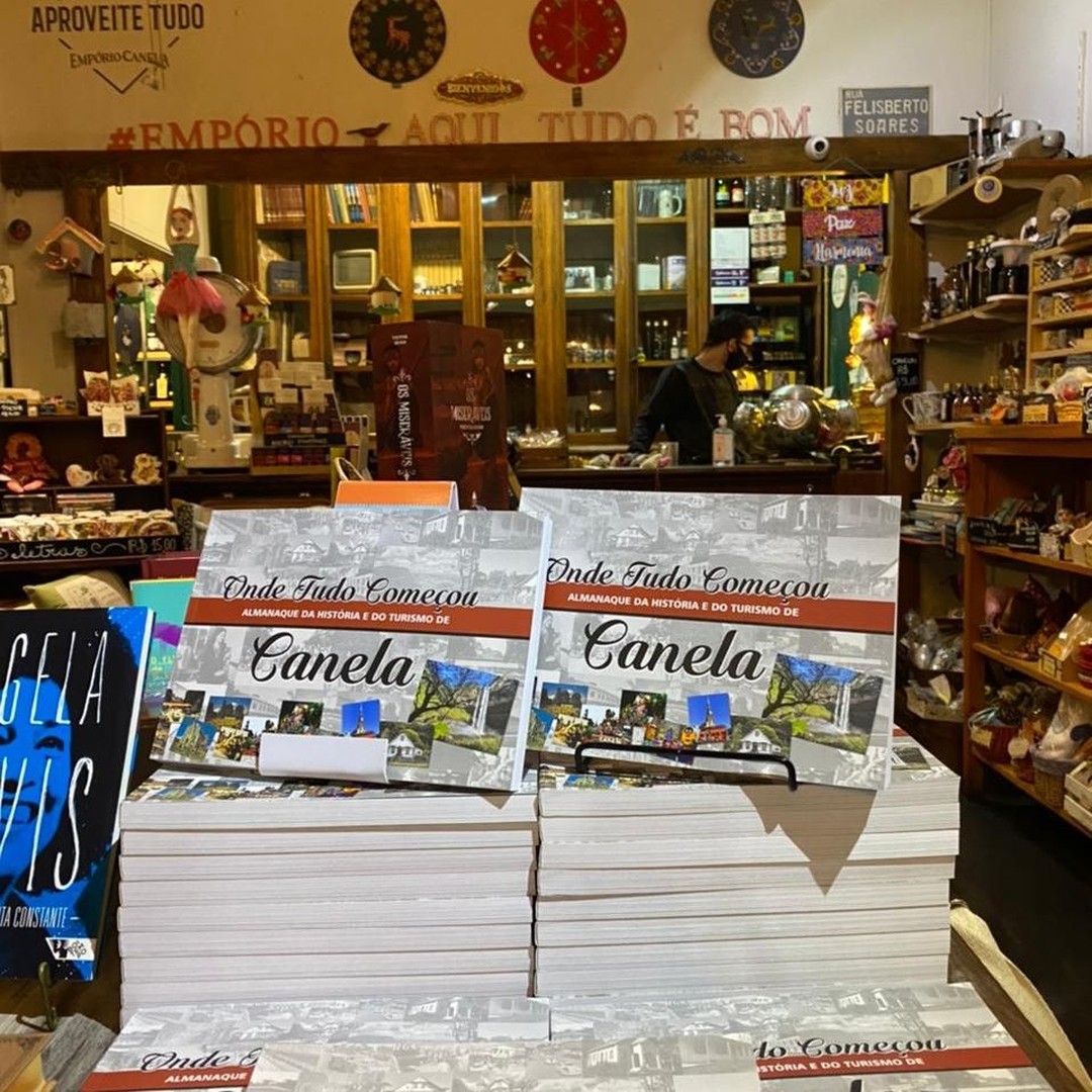 Já comprou o presente de Dia das Mães? O Almanaque da História e do Turismo de Canela é o presente ideal para relembrar os feitos das fam
