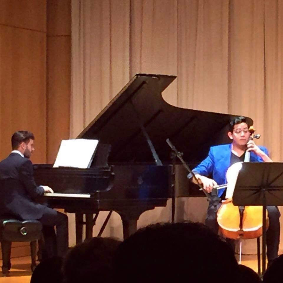 11/18/2016; Junior Recital at SHSU; Elgar Cello Concerto & Claude Bollings Jazz Suite for Cello