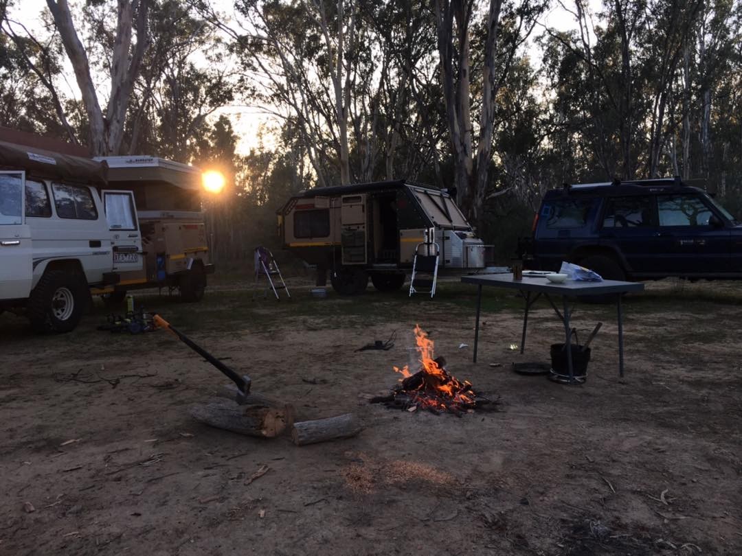 Our camp provided by conqueror