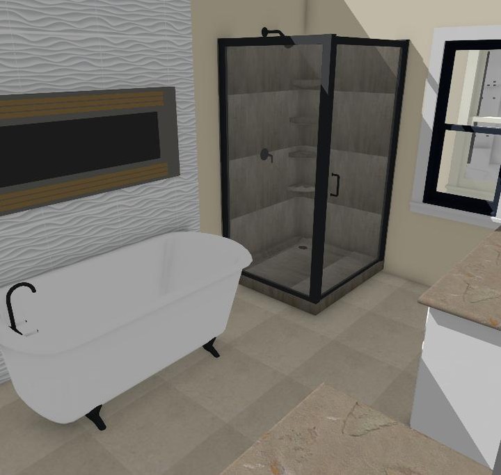 Concept to reality! So exciting to see projects come together!
#letsbuildtogether #contractor #construction #bathroomremodel #wavytile #fireplace #southbaycontractors #bayarea #customhomeus #customhome #constructionlife