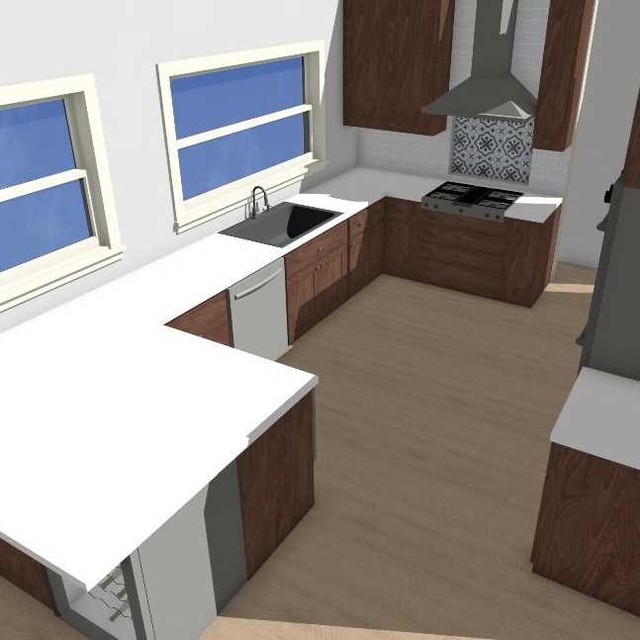 Another concept to reality! It's always so fun to bring our client's dreams to reality!
This kitchen design features a niche above the cooktop which is great for storing and displaying cooking utensils. It also provides a great opportunity to add a beautiful patterned tile to stand out against the rest of the wall.
#letsbuildtogether #construction #contractor #kitchenremodel #kitchendesign #concepttoreality #southbayconstruction #bayarea #kitchenniche