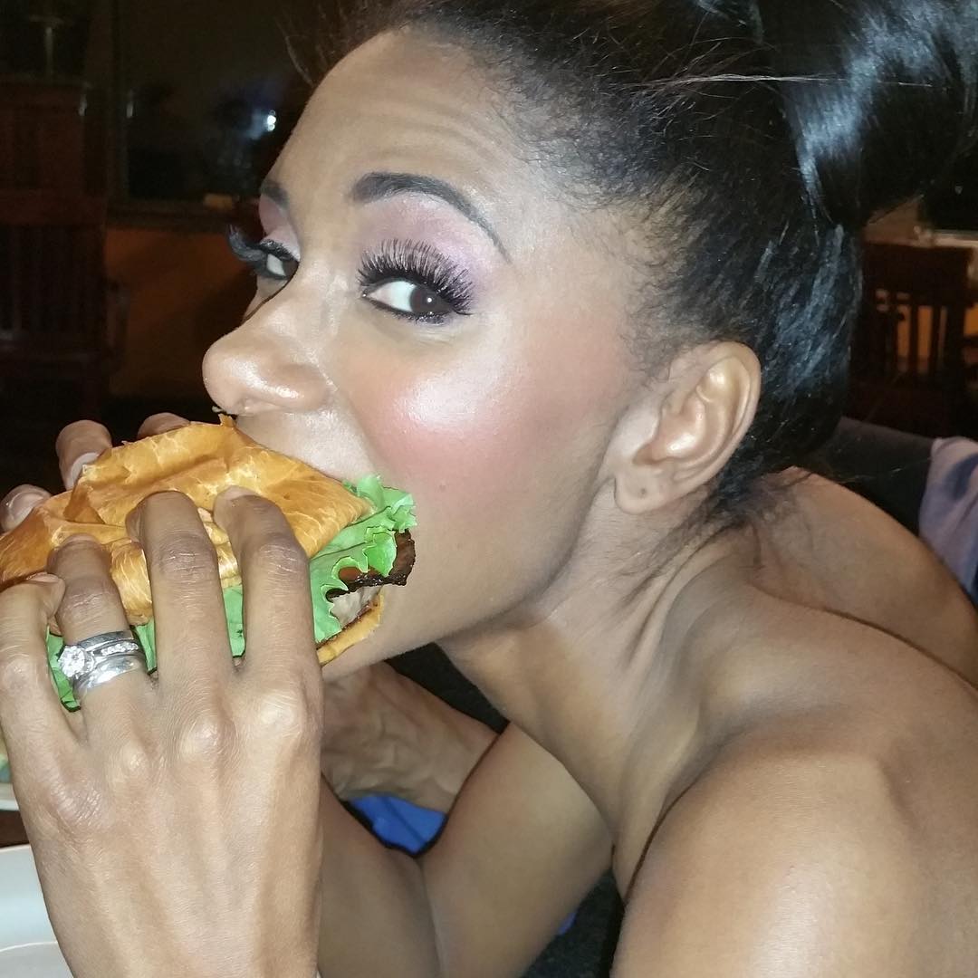 Tomorrow a new Mrs. America will be crowned. It's exciting! In honor of pageant time I'd like to share a bit of advice and one of my favorite pics from my time as Mrs. America 2014... Be who you are. Own it. Love it. The title is a huge honor. Serving is a great privilege. At the end of it all, though, it shouldn't define you. It should never be who you are. It should be something super cool and awesome that you did.
So what of this image? Well, I used to be a fitness model. But these days I'm just in to fitnis.... fitnis burger in my mouth. #foodforthought #foodforlife #realmrsamerica #mrsamerica #mrsamerica2014 #fitnisfriday