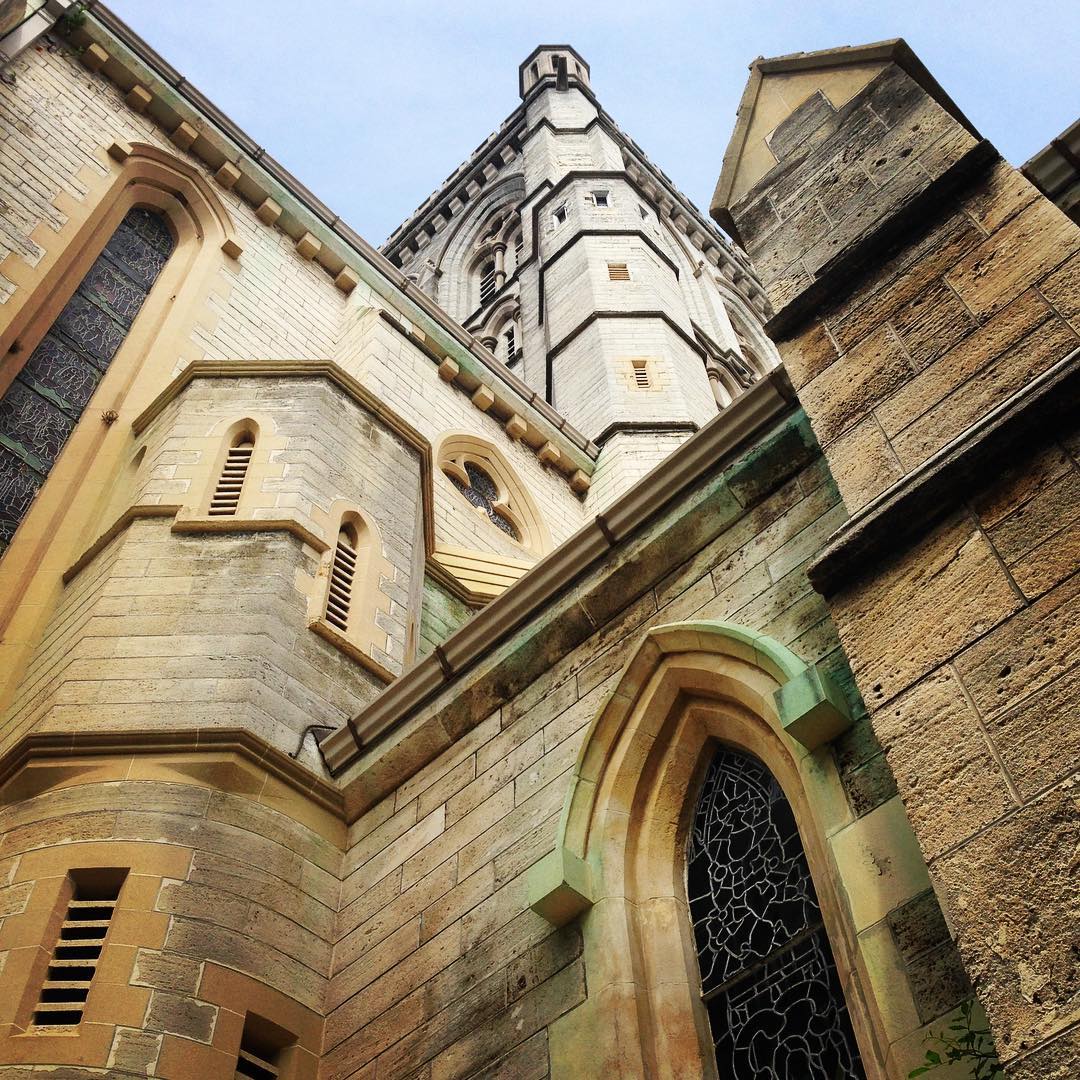 Bermuda's Ode to Gothic Revival best seen at The Cathedral of the Most Holy Trinity by William Hay #ibaarchitects #bermudaisanotherworld