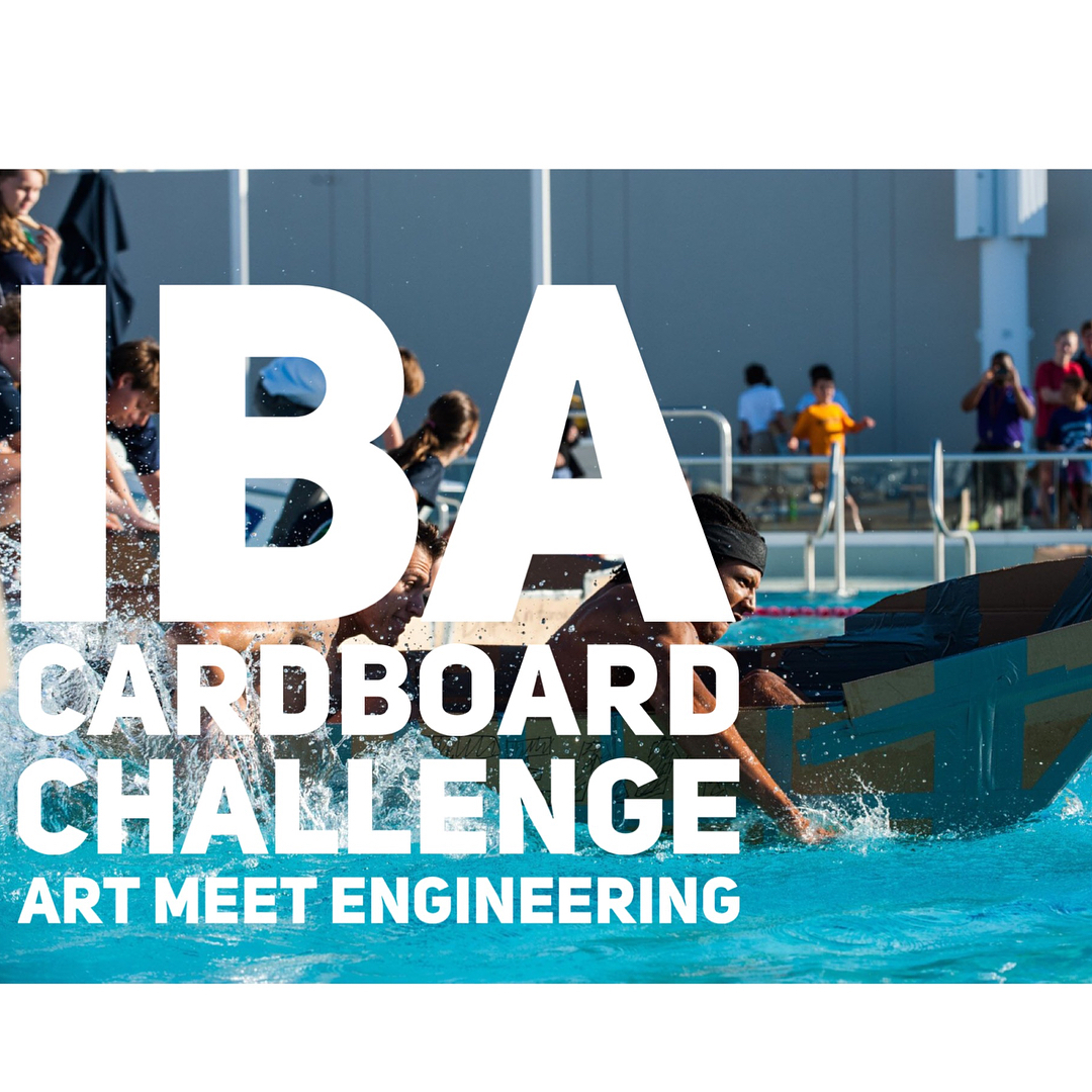 IBA Cardboard Challenge where the IBA and Engineering Association team up with our local high schools to see who can meet the challenge of getting their cardboard boat to swim and not sink #ibaarchitects #bermuda