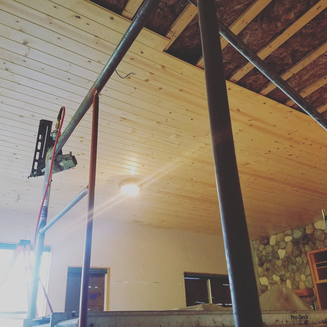 This weeks partial install of beautiful pine tounge and groove ceiling @schweitzer_mountain. Still have more to do! .
.
.
.
#schweitzermountainresort #kriscoconstruction #contractor #northidahocontractors #toungeandgroove #moutainhomes #skihome #northidahobusiness 
@christopher_daniel_seward