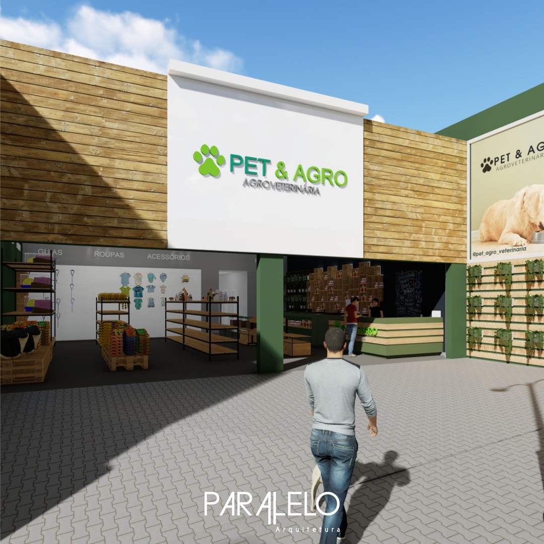 Fachada de uma clínica veterinária.
Projeto de interiores desevolvido pela paralelo.
🐕🦺🦮🐎
Durante a semana iremos mostrar um pouco de cada espaço desse lugar que adoramos projetar fique de olho!
🐴😻🐰
A clínica possui dois cantinhos de atendimento conectados no mesmo espaço!
Como se trata de um local que irá funcionar como loja e como clinica pet, resolvemos dar uma organizada no layout para que deixasse o espaço mais confortável e acolhedor deixando a recepção da clínica mais limpa, sofisticada e acolhedora.
O espaço também conta com um cantinho que denominamos Petgram, nele serão fotografados os clientes após seu tratamento e cuidados na clínica.
Os letreiros e a logo em toda a clínica deixam o espaço com a identidade visual mais presente e marcante.
O seu mobiliário foi desenhado para atender a demanda do petshop conforme a necessidade de cada momento e ambiente.
Prateleiras com nichos soltos que se encaixam perfeitamente nos vãos podem ser removidos e/ou realocados em diferentes locais para exposição dos mais variados produtos disponíveis na loja.
Os dois tons de verde são as cores predominantes para manter a identidade visual da marca, combinados ao os tons de cinza e preto juntamente a madeira Pinus e ao MDF Essencial Verde Real encontramos o equilíbrio entre o rústico e o moderno, deixando o ambiente acolhedor para receber os pacientes e suas famílias, como um caloroso abraço de boas-vindas. 🐶
.
.
.
Acesse nosso site www.paraleloarq.com.br e conheça mais sobre nós!
#projeto #obra #ap #itauna #escritorio #3d #design #paralelo #arquiteto #construçãocivil #revit #lumion #decoração #brumadinho #minasgerais #belohorizonte #veterinario #vet #medvet #clinicavet #clinicaveterinaria #animais #rural #interiores #comercial #galpão