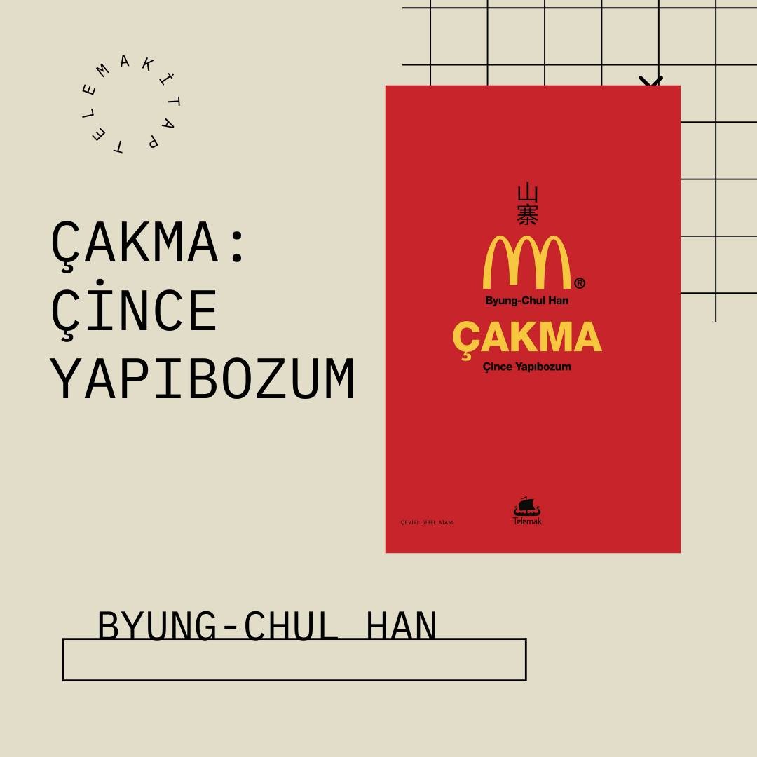 📢 YENİ KİTAP 🎉
Byung-Chul Han
Çakma: Çince Yapıbozum
“Uzakdoğu, özgünlük, köken veya özdeşlik gibi yapıbozum öncesi faktörlere aşina değildir. Uzakdoğu düşüncesi daha ziyade yapıbozumla başlar. Batı düşüncesinin temel kavramı olarak Varlık sadece kendine benzeyen bir şeydir ve bir kopyasının yapılmasına müsamaha göstermez... Buna karşın Çin düşüncesinin esas figürü monomorfik, benzersiz Varlık değil; çok biçimli, çok katmanlı süreçtir.” Byung-Chul Han
Çakma Eyfel kuleleri, sahte anıtlar, taklit şehirler... Dünyadaki her şeyin sahtesi Çin'den fışkırıyor, tüm kürede rafları dolduruyor. Bugün "Çin" denildiğinde ilk akla gelen şey ucuz, çakma metaların curcunası. Modernitenin sorunsalları üzerine keskin denemelerin yazarı Han, tüm dünyada adını duyurduğu Yorgunluk Toplumu'ndan bir sene sonra yayınladığı Çakma'da hiçbir şeyin nihai ve biricik olmadığı, daimi dönüşüme ve başkalaşmaya tâbi olduğu, yaratımın yıkılarak çoğaldığı radikal bir başkalığın felsefesine ve imkânlarına kapıyı aralıyor. Orijinali reddeden, tözlerin değil süreçlerin örgütlediği bir düşüncenin modern çağın kategorileri ile anlaşılamayacağını gösterip, Uzakdoğu düşüncesinin sanattan yaşama yansımalarının mantığını serimliyor.
Eylül 2021, 88 sf., 13.5x21, 30 renkli görsel.
Çeviren: Sibel Atam
Dizgi: Fatih Mutlu, Kapak: Ömer Faruk Yıldız
Telemak 6, Serbest Radikaller 3
Kitabı incelemek ve bir kesit okumak için bio'daki linke tıklayın.
#yenikitap #yenikitaplar #yenikitaplarim #yenikitaplarım #yenikitapkokusu #yenikitaplarımız #yenikitapönerisi #yenikitapönerisi📚 #yenikitapyeniheyecan #yeni̇ki̇tap