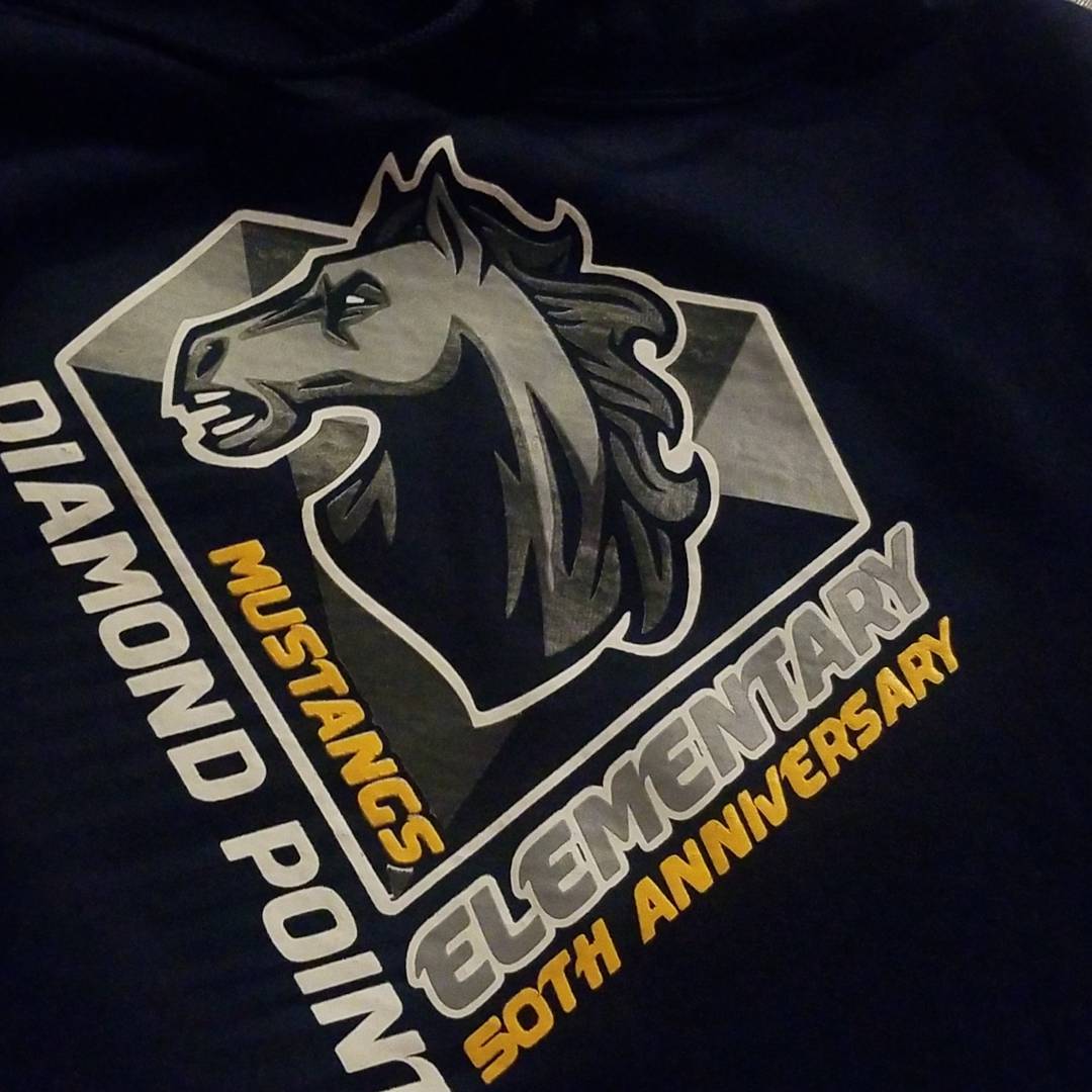 Diamond Point Elementary. Custom logo shirt and Hoodie providers. #applegraphix