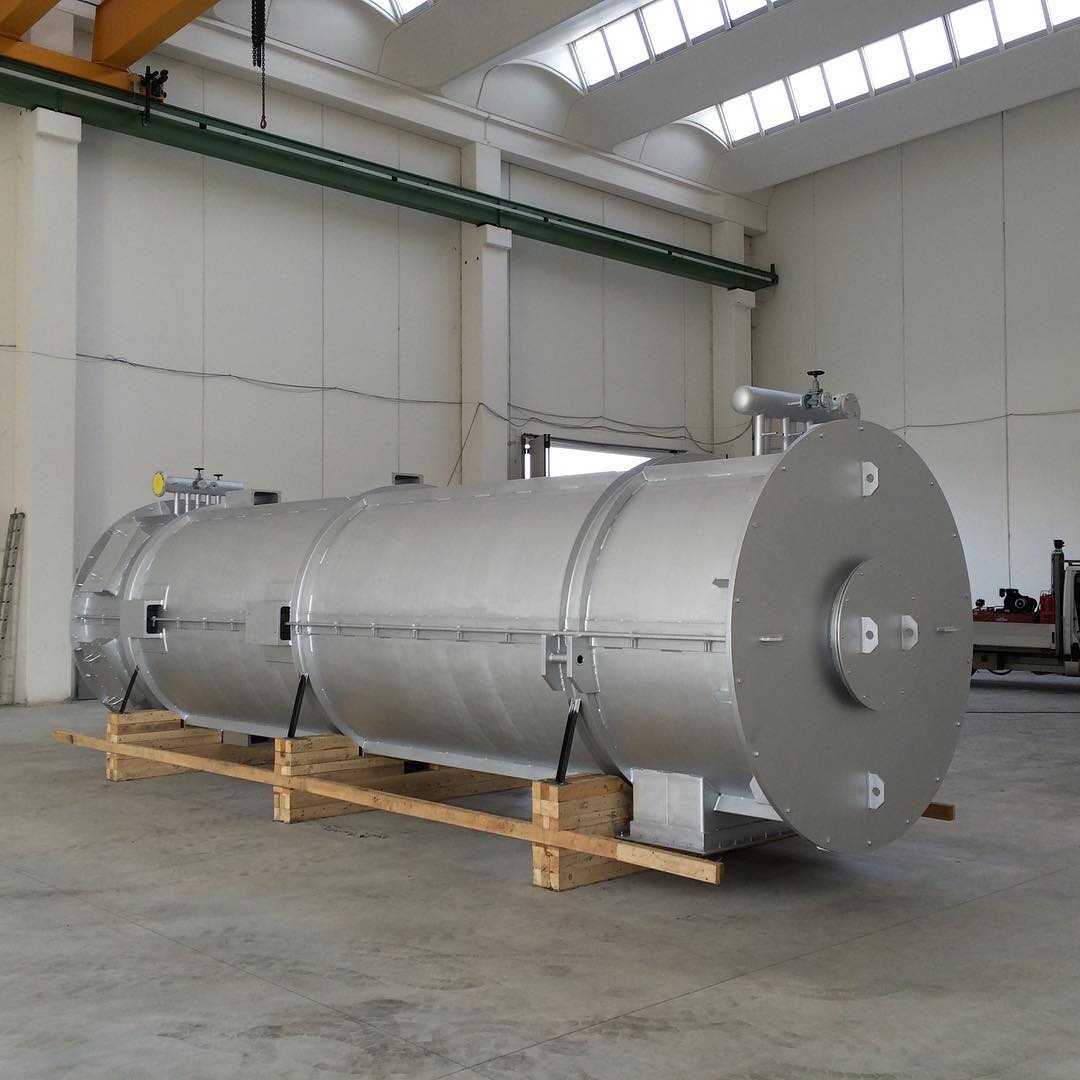 Recuperatore di calore olio diatermico #oliodiatermico #recuperofumi #recoverysystem #heatrecovery #diathermicoil
