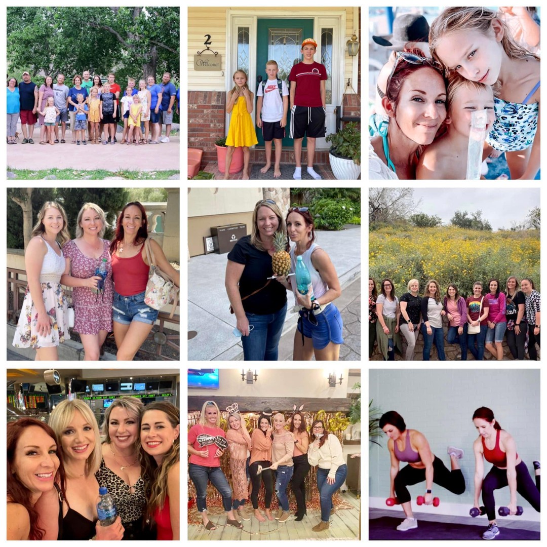 So grateful for all of the humans that have made my life amazing (and all that aren't pictured). When you have the support of so many people, nothing seems impossible. Thank you to all of you have who have supported me in my personal life and professional life.
And Thank you to all of you who watch my videos and workout with me. Thank you for committing to make yourself healthier. Thank you for making it all worth it. It means everything to me. ❤️❤️