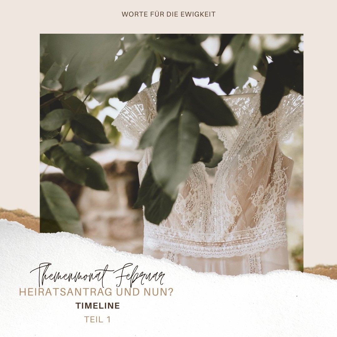 Themenmonat Februar - Heiratsantrag und nun? Timline - Teil 1
Im letzten Teil des Themenmonats geht es um eine konkrete Timeline für ausgewählte Tätigkeiten. Die Listen liesen sich natürlich noch unendlich erweitern.
Eure Fragen zum zeitlichen Ablauf bestimmter Punkte wurden in diesem Post berücksichtigt 🥰.
In den vorherigen Beiträgen ging es darum, wie wichtig es ist, den Rahmen abzustecken, das WIE, WANN und WO der Feier festzulegen und frühzeitig auf bestimmte Dienstleister:innen zuzugehen.
Dieser Beitrag soll euch eine kleine Orientierung für alle Frage darüber hinaus geben. Natürlich kann es persönlich davon abweichen, aber dennoch sollte es eine gute Hilfestellung sein.
Den zweiten Teil der Timeline gibt es dann morgen.
Hättest du an alles gedacht? Hinterlasse gerne einen Kommentar ✌
#hochzeit #hochzeitsinspiration #hochzeitsinspo #heiraten2022 #heiraten2023 #heiraten2023bayern #hochzeitsplanung #timelinehochzeit #verlobungsring #verlobt💍 #verlobt2022 #braut #bräutigam #trauzeugen #freietrauung #freierednerin #traurednerin #traureden #heirateninnürnberg #heirateniningolstadt #heirateninaugsburg #liebe #heirateninfranken #teamwortefuerdieewigkeit