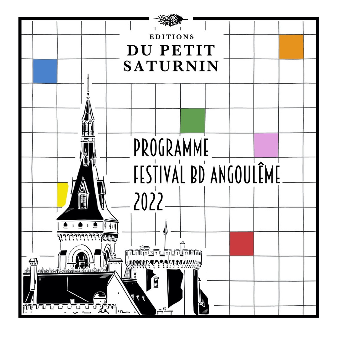 Dans une semaine, le Festival de la bande dessinée d'Angoulême commence !
Nous serons bien évidemment au rendez-vous avec plusieurs lieux et évènements.
Voici le programme du FIBD22.
Nous serons visibles avec nos livres :
- Stand des Editions du Petit Saturnin N39 - Bulle FIBD du Nouveau Monde (place New York)
- Galerie Showroom57 (57 rue de Genève)
- Exposition au restaurant Le Lion Rouge (place Louvel)
- Exposition au restaurant Le Little Comptoir (33 rue de Genève)
- Dédicace à la Librairie de la Cité de la BD
- Dédicace à la librairie Cosmopolite
A très vite !
#edtpetitsaturnin #fibd2022 #fibd #festivalbdangouleme #angouleme #showroom57 #bandedessinée #bandedessinéesonorisée #galerieart #dedicace #citedelabd #librairiecosmopolite
@edtpetitsaturnin
@showroom57.angouleme
@patrimoine.augmente
@atelieronami
@cosmopoliteangouleme
@cite_de_la_bande_dessinee