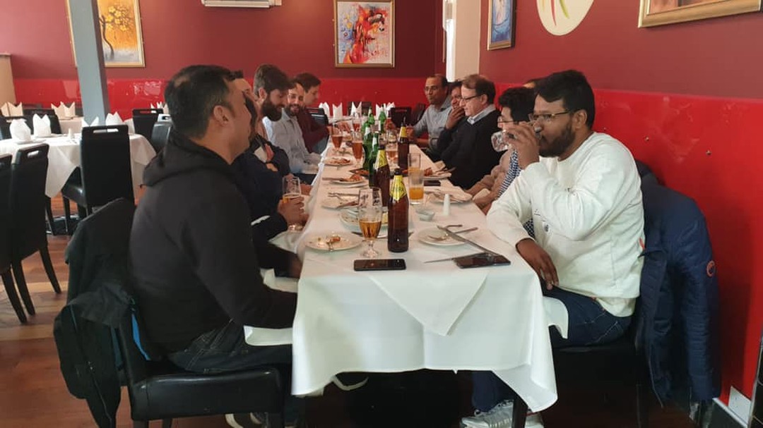 Lunch Party!!
Thanks to all and very good to see you back.