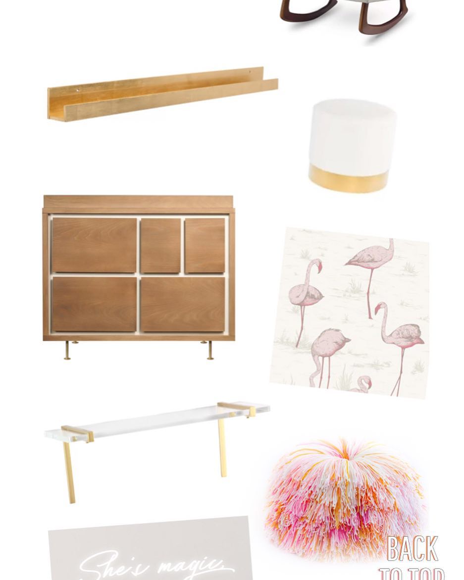 Could this mood board be any better???? We love that weโre part of your nursery! @sugarandcloth
