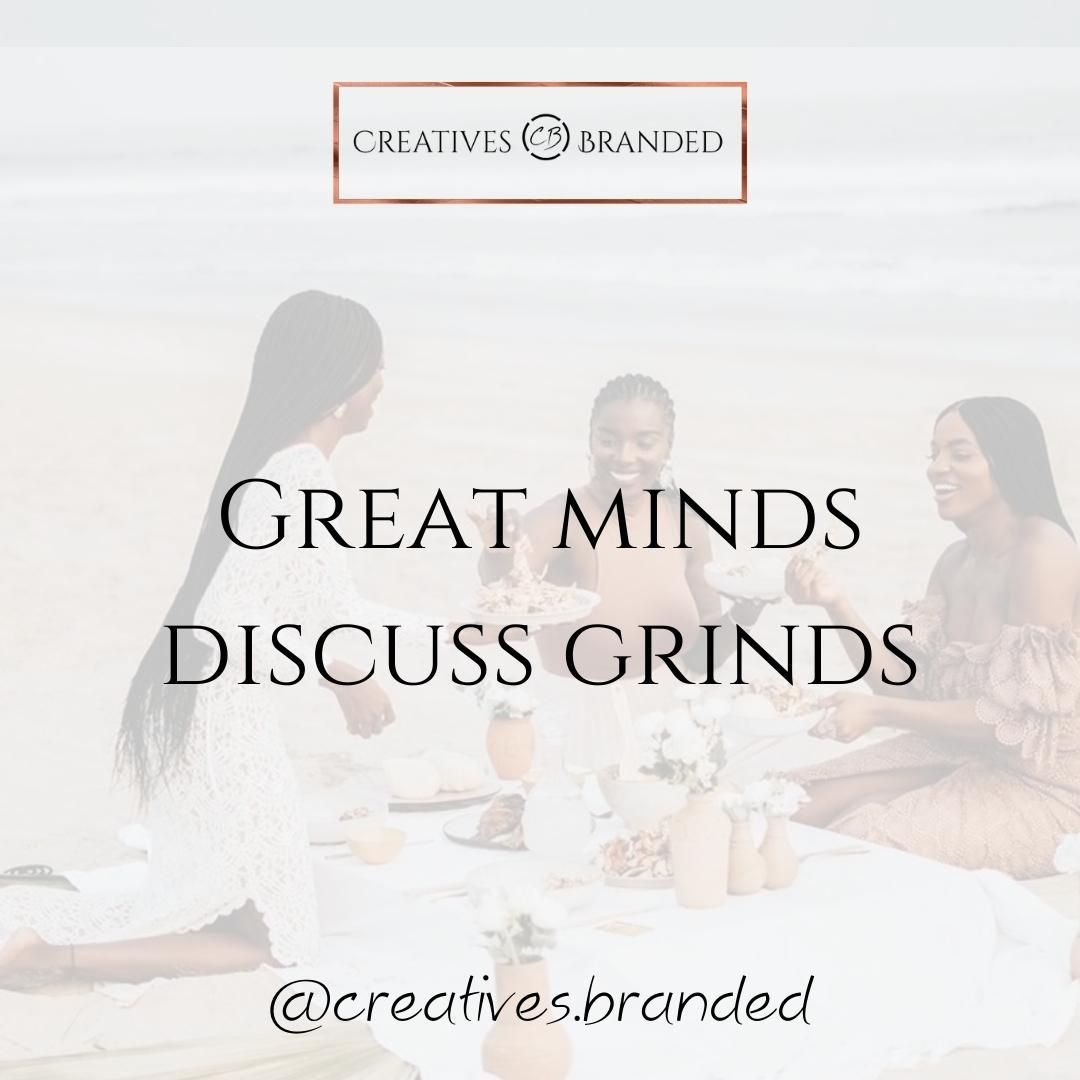 Although I'm a solopreneur, I am a firm believer that there is power in teamwork, collaboration, and partnership. Everyone has strengths and weaknesses. But, more importantly, everyone has a gift.
How do you typically network to build your winning circle or, team?
#branding
#brandstylist
#design
#graphicdesign
#logo
#website
#webdesign
#aestheticarchetict
#blackcreatives
#creative
#creativesbranded
#creativepreneur
#blackownedbusiness
#boss
#girlboss
#womeninbusiness
#womanpreneur
#cryseb