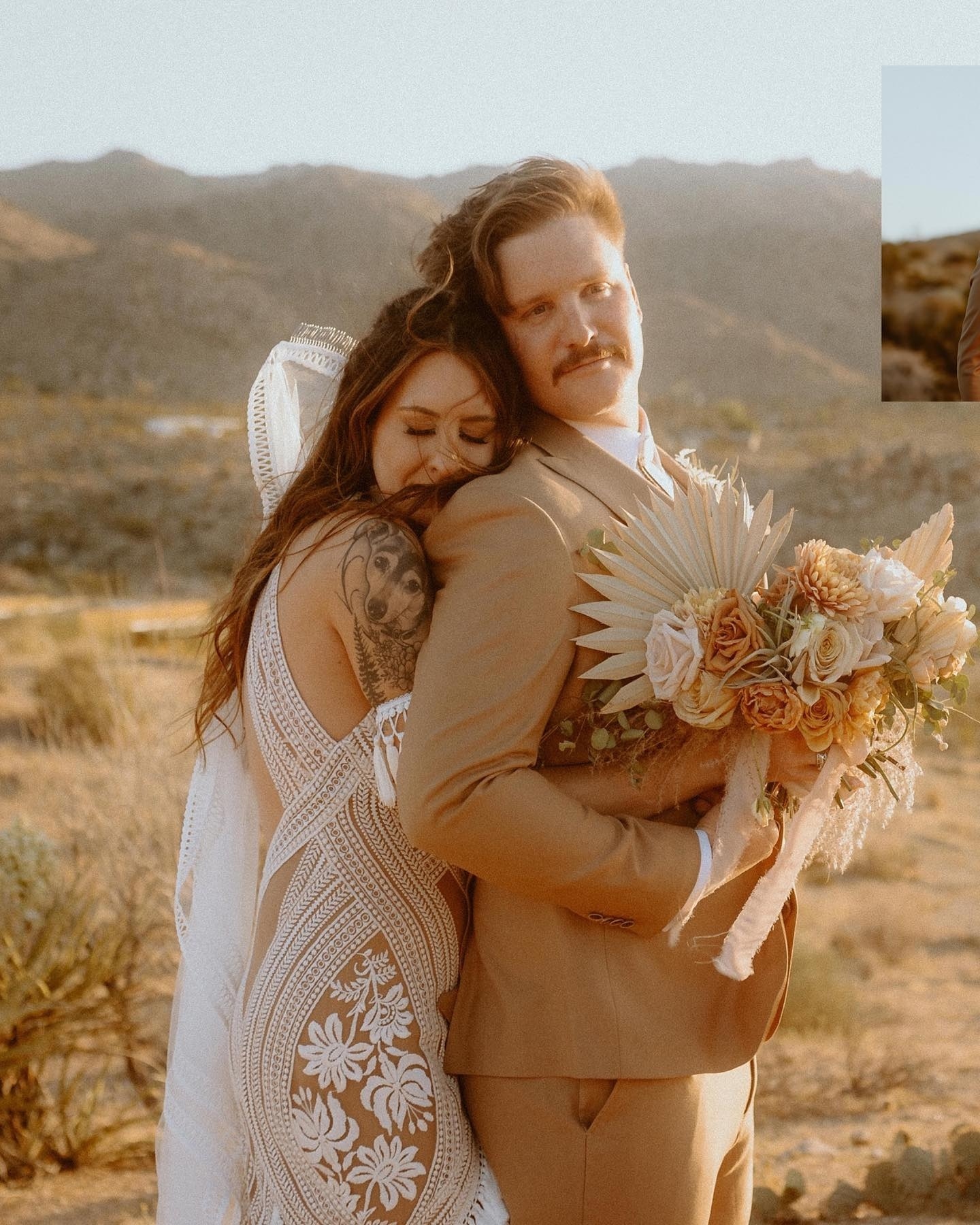 The beautiful palette of a Spring wedding in the desert! Congratulations again to Ashley + Michael!
•
•
PLANNING & DESIGN: @leilaniweddings @leilaniweddings_tayloro
PHOTOGRAPHER: @carmelissephotography
FLORIST: @desertroseflorals
OFFICIANT: @yourweddingbelles
WEDDING CAKE: @thebuttercakestudio
HAIR: @yorcheb
MAKEUP: @diamondlashbeautylounge
WEDDING DRESS & SHOES DESIGNER: @ruedeseinebridal
BRIDESMAIDS DRESSES: @bhldn
GROOM'S ATTIRE: @josephuzumcu
•
•
#SacredSands #SacredSandsJoshuaTree #JoshuaTree #JoshuaTreeCalifornia #DesertVibes #DesertLife #joshuatreewedding #bohodecor #bohochicstyle #joshuatreehotel #joshuatreeairbnb #weddingdetails #desertwedding #joshuatreevibes #joshuatreestyle #bohowedding #bohemianwedding #rusticwedding

