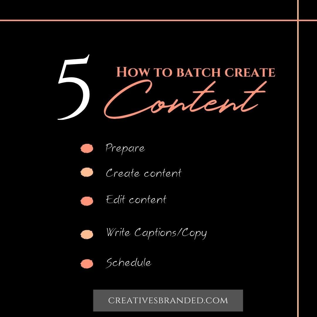 Let's talk content creation! You either love it or, you hate it. But, if you tend to feel overwhelmed by creating then you need to learn to batch produce your content in bulk. Here are 5 ways you can batch create your content creation.
◾Prepare - Do your research to pull details and ideas about your post if needed. If you are a product-based business, gather your materials to create quality updated product shots.
◾Create - You can do a photoshoot for yourself or, your products yourself. You can also, outsource a photographer for either of these. Bring your ideas to life through photos and/ or videos so there are tons of options to be used for content.
◾Edit - Elevate your photos by editing any flaws, or errors, or updating the filter to achieve your desired aesthetic look.
◾Write Caption/Copy - Write out your caption in advance. Whether it is a verse to a song, a deep anecdote, or an informative post, writing it out in advance will save you time.
◾Schedule - A few different platforms like preview, Planoly or Later that offer the option to schedule your post ahead of time. You can schedule your content a day, a week, or even a month out.
Take an hour, and day, or week to focus on these touch points when your creating content. Ultimately if you are doing your own social media these are a few tips to save you some time and energy.
#branding
#brandstylist
#design
#graphicdesign
#logo
#website
#webdesign
#aestheticarchetict
#blackcreatives
#creative
#creativesbranded
#creativepreneur
#blackownedbusiness
#boss
#girlboss
#womeninbusiness
#womanpreneur
#cryseb
