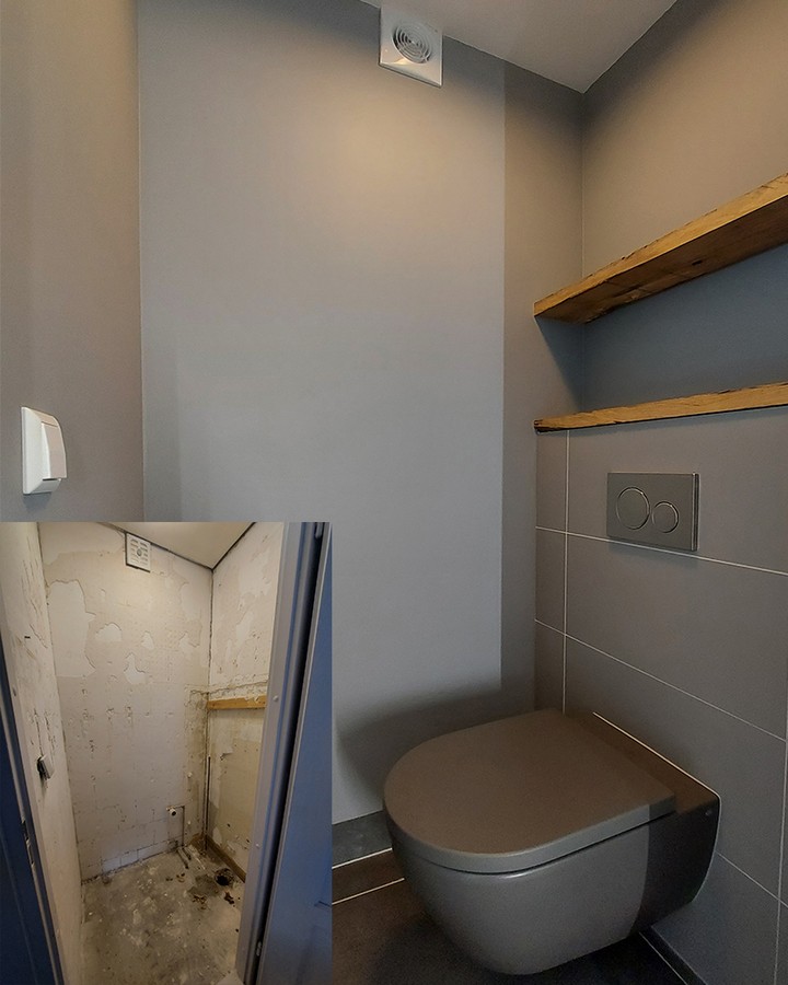 Luxury toilet
#luxurybathroom #bathroom #toilet #renovation #houserenovation #cozyhome #smartliving #luxurylifestyle #teakwood #bathroomdesign #bathroomdecor #aannemer #amsterdam #denhaag #utrecht #glasswall #tiles #tilesdesign #mozaic #tileshower #grohe
#instalations #plumbing