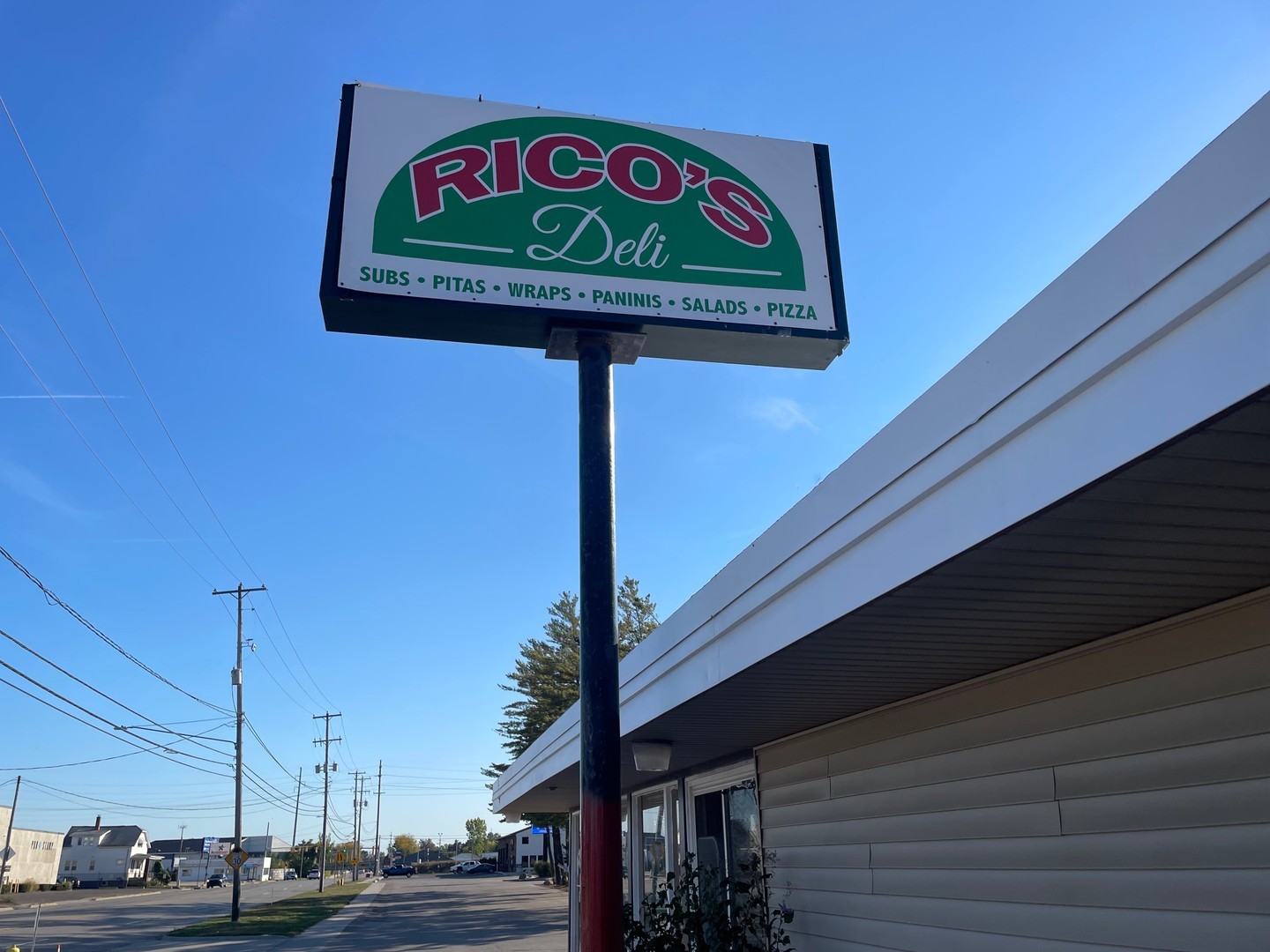 Go grab a delicious lunch or dinner at Rico’s Deli in Grand Rapids (and check out their new banners and decals, too!)
