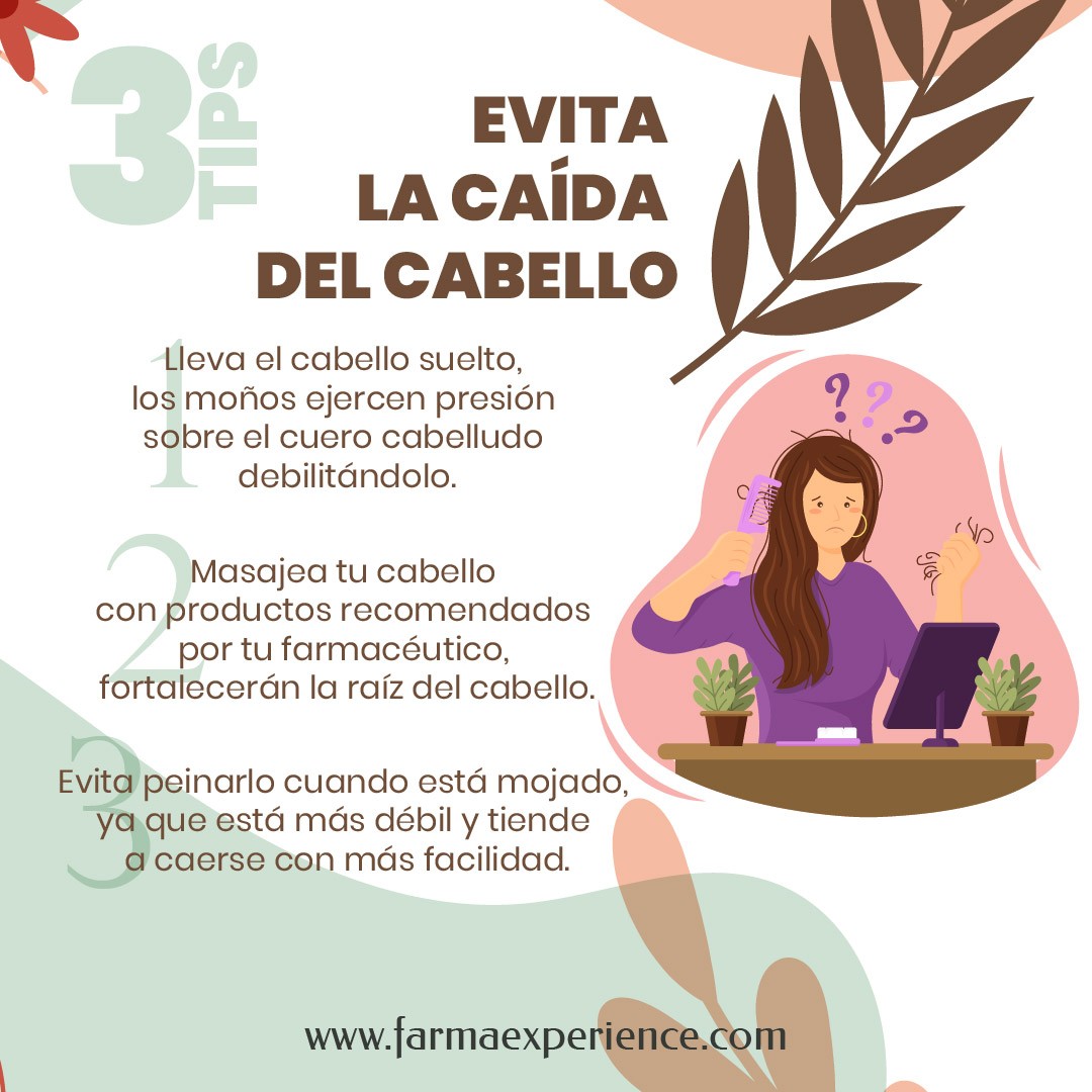 Llega #otoño22 y con él la caída del #cabello, además debemos recuperarlo después del verano. Estos tips te ayudarán a !lucir pelazo¡ Consúltanos, tenemos tratamientos y productos según tus necesidades #FarmaExperience #Cuidadeti #salud #parafarmacia #madrid #multivitamínicos #caidadepelo