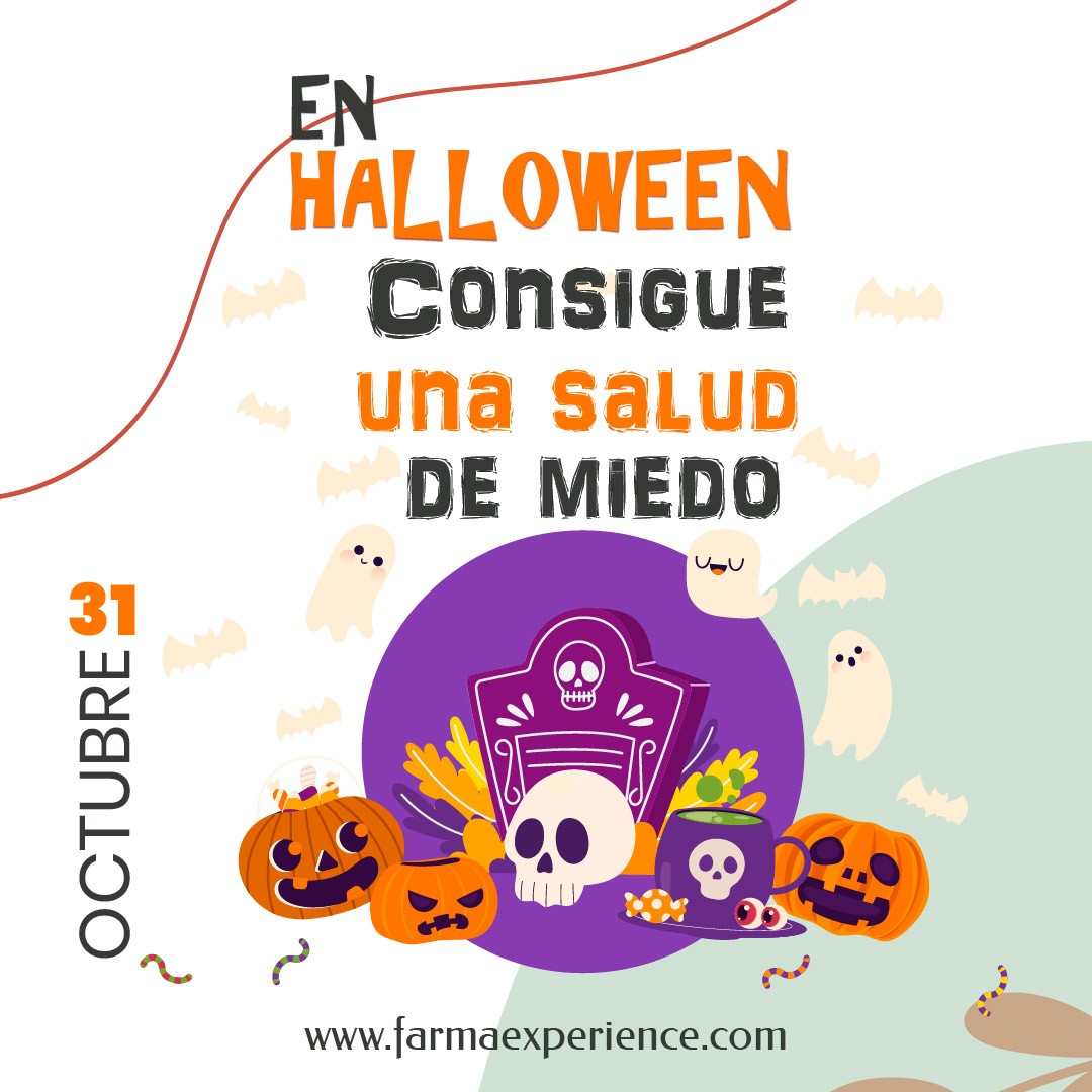 🎃🦇En Halloween consigue una #salud de miedo y en #FarmaExperience creemos que la buena salud es integral, es decir, si no estamos bien emocionalmente, tampoco lo estaremos físicamente.
Además tener una buena salud es el resultado de lo que hacemos todos los días.
Por ello debemos autoprocurarnos un buen estado físico, emocional y psicológico. Y para ello, es imprescindible adoptar y mantener en el tiempo hábitos coherentes y saludables.
Piensa en lo que realmente te favorece y en la calidad de vida que te gustaría tener para poder disfrutar el día a día.
Consúltanos!!! #Cuidadeti #madrid #cambiodehora #Parafarmacia #Pozuelo #paciente #cronico