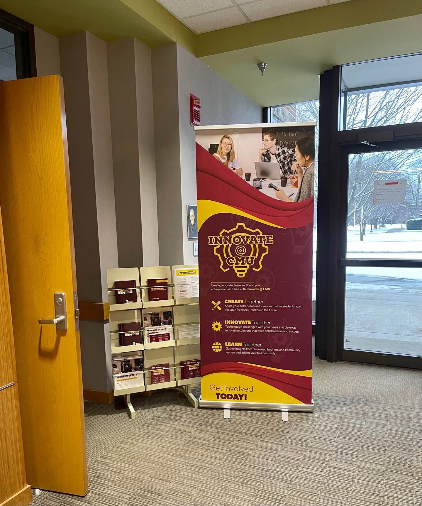 Pull up banners are the perfect way to help showcase a new initiative or idea!
