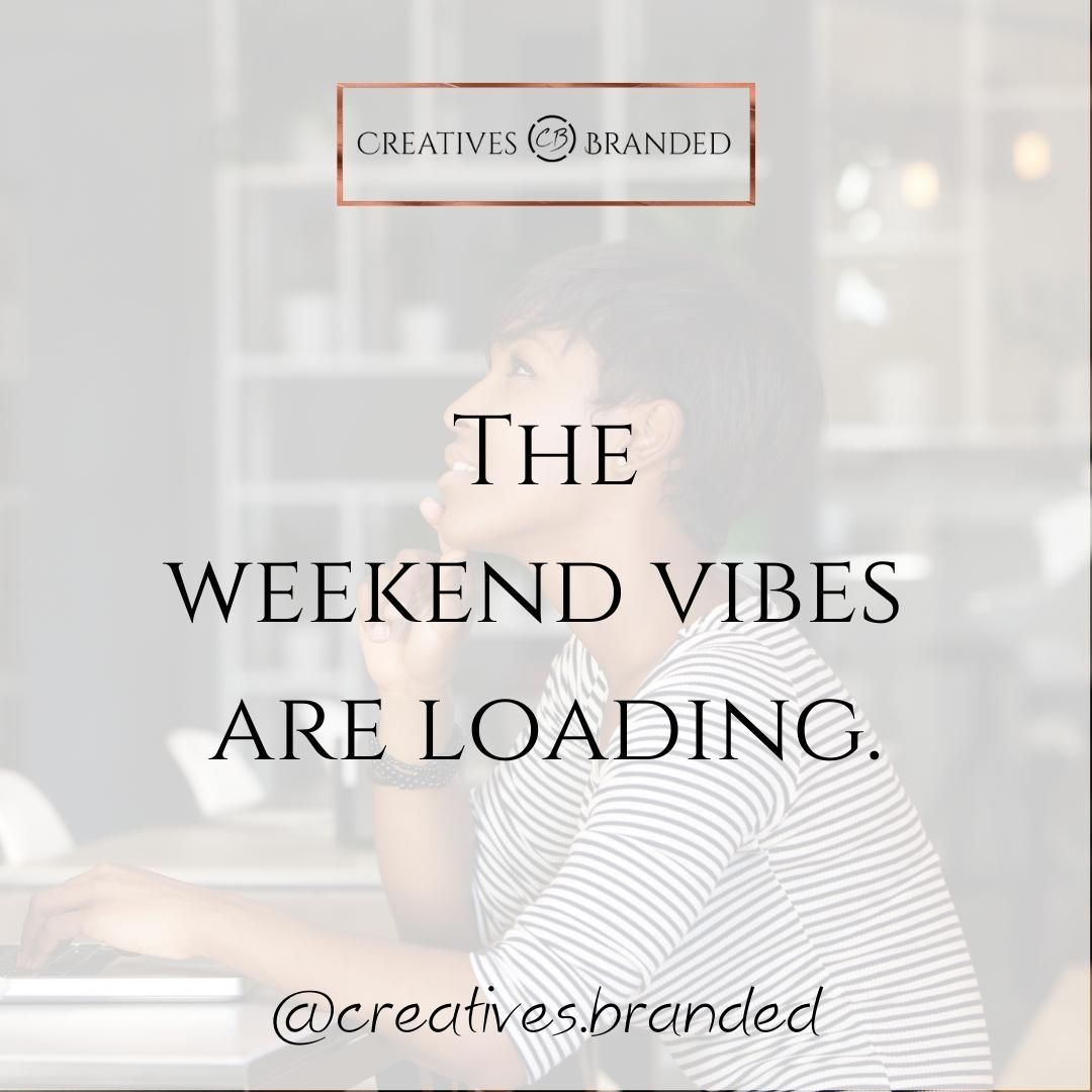 The weekend is upon us! Do you take weekends off in your business or do you work but, change up the environment like going to a workspace or, a coffee shop?
#branding
#brandstylist
#design
#graphicdesign
#logo
#website
#webdesign
#aestheticarchetict
#contentcreator
#blackcreatives
#creative
#creativesbranded
#creativepreneur
#blackownedbusiness
#boss
#girlboss
#womeninbusiness
#womanpreneur
#cryseb