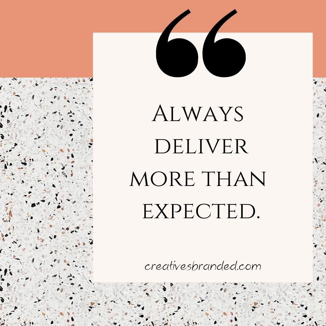 You can be offering the best to your clients but if your customer service is terrible that will outweigh any quality product or service. It’s better to practice delivering a quality experience to your clients consistently as possible
Stellar experiences are the goal for both parties.
There are many ways that you can do that as a business owner and here some are free 99!
◼ Sending a thank you email or a handwritten thank you note.
◼Be clear and professional in your communication.
◼Respond in a timely manner.
◼ Create a start-to-finish experience.
◼ Don't over promise and under deliver.
These are just a few ways to protect your brand reputation and create a strong brand legacy.
👇🏾Drop your thoughts in the comments below!
#branding
#brandstylist
#design
#graphicdesign
#logo
#website
#webdesign
#aestheticarchetict
#contentcreator
#blackcreatives
#creative
#creativesbranded
#creativepreneur
#blackownedbusiness
#boss
#girlboss
#womeninbusiness
#womanpreneur
#cryseb