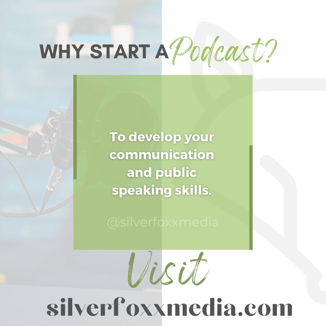 Did you know that podcasting is a great way to improve your public speaking skills? When you host a podcast, you have to speak confidently and clearly to engage your audience. By doing this regularly, you'll develop your speaking skills and gain confidence. So, whether you're a seasoned public speaker or a beginner, starting a podcast can help take your skills to the next level. Give it a try! #PodcastingBenefits #PublicSpeakingSkills #PodcasterLife