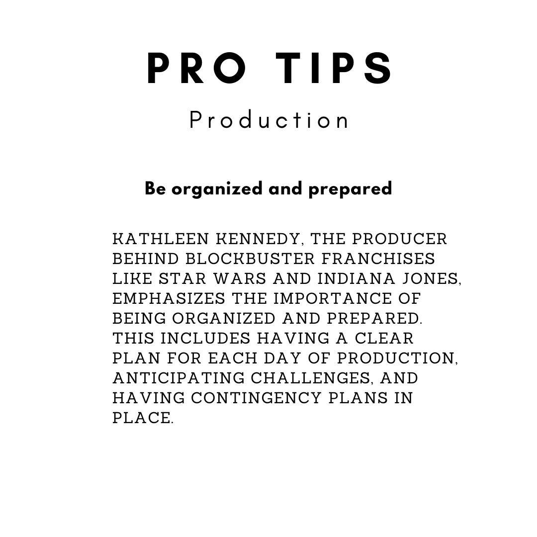 Effective Planning and Organization: A well-planned production is crucial for success. This includes developing a clear vision, creating a detailed script or storyboard, scheduling shooting days, securing locations, arranging the equipment, and coordinating the logistics of the production.â
â
â
#filmmakingâ
#productionlifeâ
#filmstudioâ
#behindthescenesâ
#setlifeâ
#filmmakerslifeâ
#cinematographyâ
#filmproductionâ
#filmcrewâ
#filmshootâ
#filmmakersofinstagramâ
#filmsetâ
#filmindustryâ
#filmloveâ
#filmcommunityâ
#filmdirectorâ
#filmproducerâ
#filmfansâ
#movieproductionâ
#hollywoodstudio
