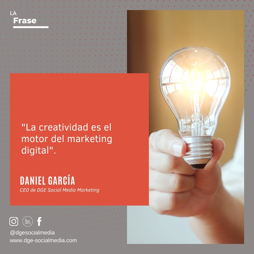 La creatividad impulsa el motor del marketing digital. Deja volar tu imaginación y destaca en el mundo digital. #socialmedia #marketingdigital #redessociales #peru