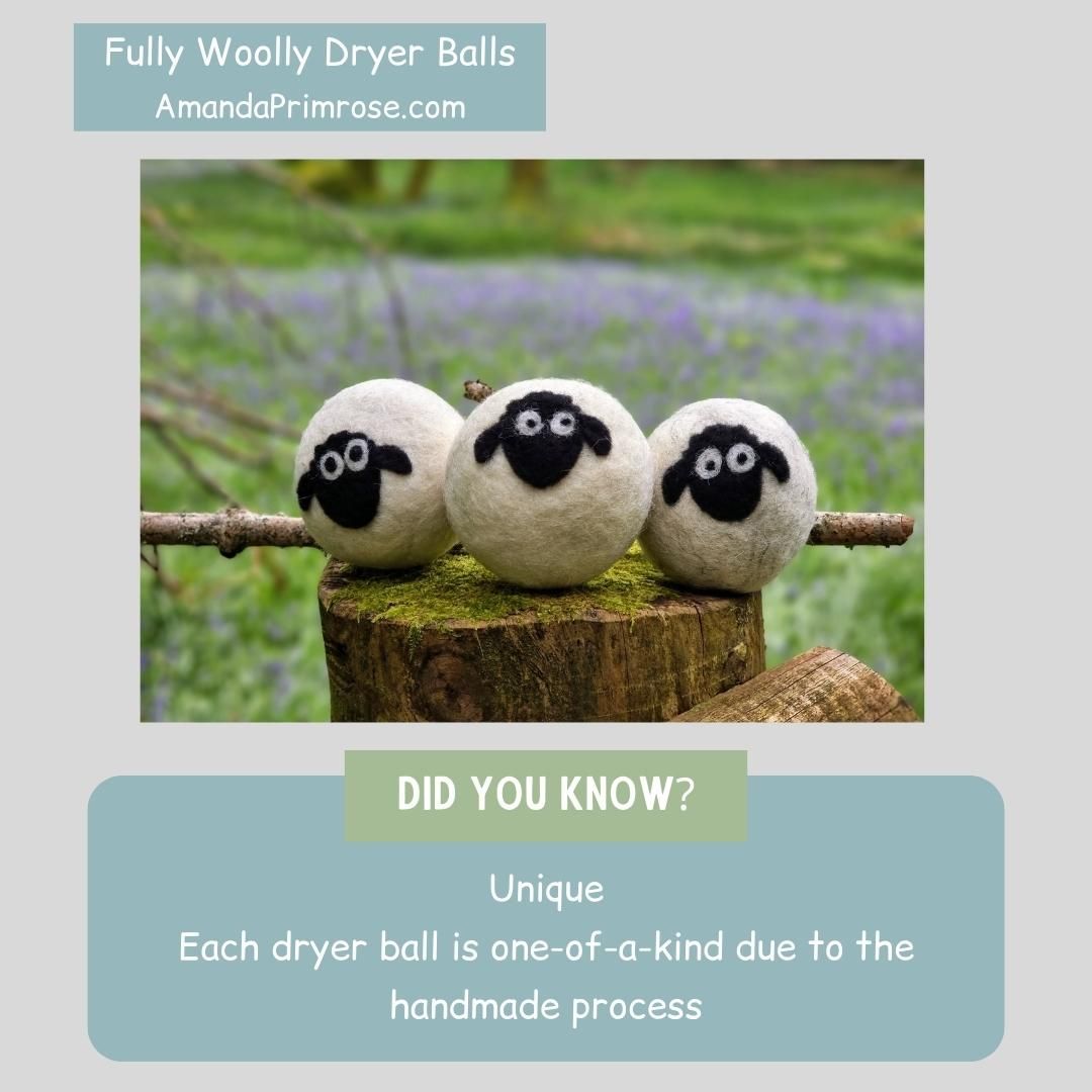 Sharing another fun fact about Woolly Dryer Balls.
#Britishwool #Needlefelting #Wetfelting #Sheep #Wool #Felting #Laundry #DartmoorWool #HandmadeInDartmoor #EcoFriendlyLaundry #NaturalFabricCare #SustainableLiving #SupportLocalCraftsmen #BritishMade #WoolDryerBalls #ZeroWasteHome #GreenLaundry #LocallySourcedWool #NonToxicLaundry #ReduceReuseRecycle #LoveDartmoor #VisitDartmoor #MadeinDevon #wetfeltmaking #nature #photoofthe day #love #sheep