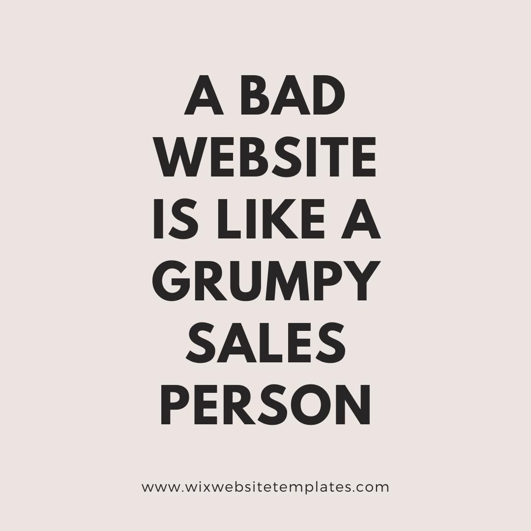 🌟✨ "A bad website is like a grumpy sales person." 💻😕
⚡️ Don't let your online presence suffer! Upgrade your website game and leave a lasting impression on your visitors. 💪💼
🔥 At Wix Website Templates, we're here to transform your website into a sales superstar! 💫✨
💡 Whether you're looking for stunning website templates or professional web design services, we've got you covered. 💯💻
💥 Visit our website now to browse our collection and take your pick! Link in Bio. ⬆️
🎯 Don't settle for a mediocre website that turns customers away. Invest in a powerful online presence and watch your business soar! 🚀💰
#WebsiteDesign #WebsiteTemplates #OnlinePresence #BusinessSuccess #WebDesignServices #DigitalTransformation #UpgradeYourWebsite #ImpressYourVisitors #ProfessionalWebDesign #BoostYourSales #GetNoticed #wixwebsitetemplates #wix #wixwebsite #wixtheme #wixtemplate