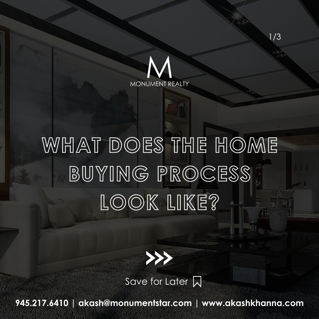 Buying a home is part of many peoples goals but what does the home buying process looks like?
Here is a simple graphic outlining what the buying process looks like. Feel free to share, and If you’re looking to buy or sell send me an email - mrakkhanna@gmail.com
www.akashkhanna.com
#RealEstateTips #RealEstateAdvise #Homesforsale #Realestate #Realtor #dfwrealestate #texasrealtor #texasrealestateagent #dallas #house #home #homebuyers #texas #buyingandsellingdfw #dallastx #forsale