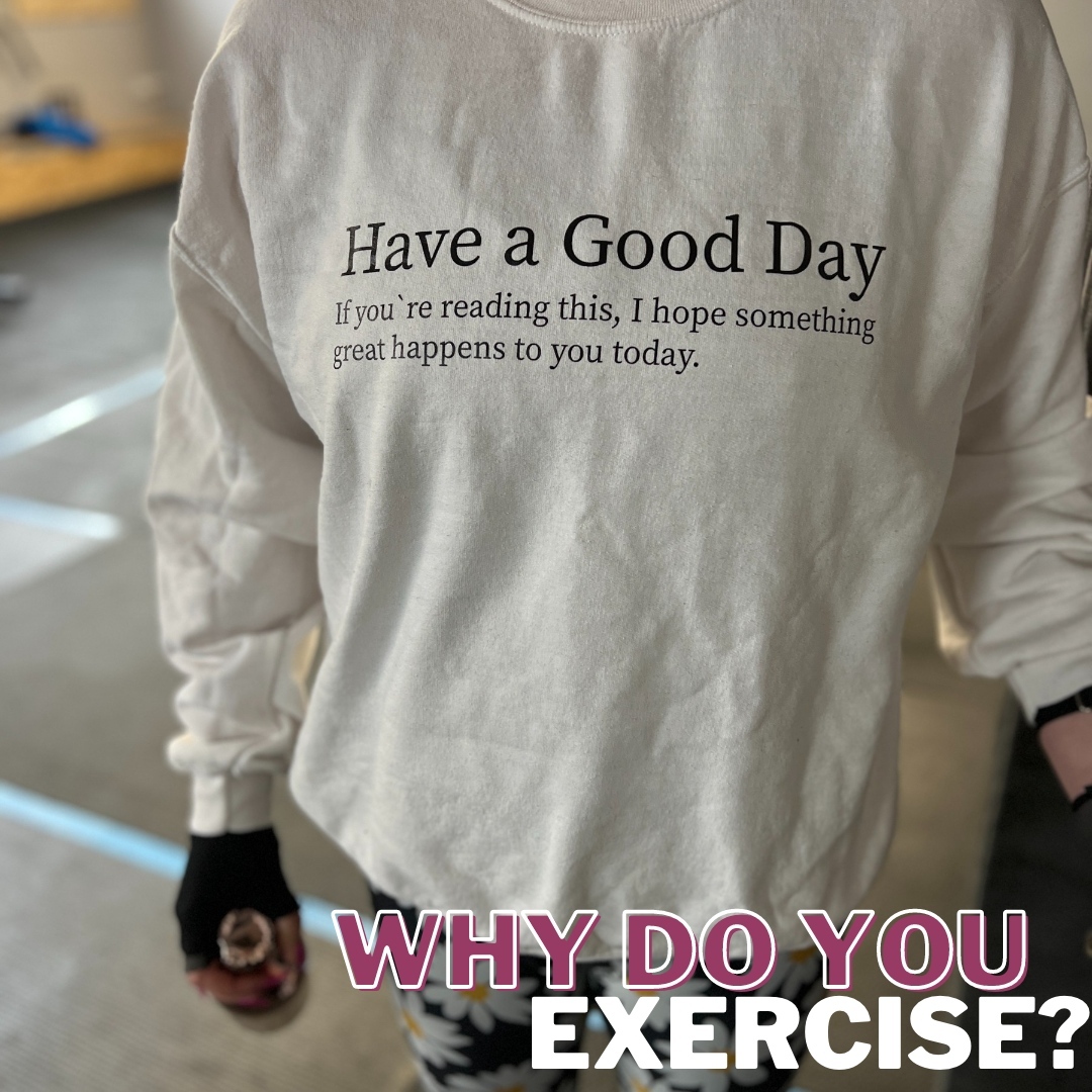 You'll probably notice that everyone exercises for different reasons 🤩
Instead of me creating a list of reasons why, I thought I'd ask my own clients, here are a few of their responses...
"Exercise is now adamant to sustain my positive mental health. More specifically strength training; it has made me feel empowered and able to achieve a lot more than I realised beforehand. Talking therapy and strength training are the only two things that have consistently been able to help me and let me get back to living a normal existence. I train 3 times a week and have therapy once a week which is a great balance for me personally. It really is about finding YOUR balance"
"I exercise to maintain a positive state of mind on my body and capability. As much as it started as a way to lose weight, I now love to feel strong and see what my body can do! Motivation isn't always easy but I miss exercise when I'm out of routine and look forward to those endorphins"
"I love feeling strong. Being just in my body, and not in my head whist I exercise is so good for me, also those endorphins after are great. I'm really aware that I want to be strong and fit as I get older, and I feel like exercising now will keep me going until I'm really old! What does that thing on the internet say? I'm not exercising for a beach body, but for my strong old lady body"
🤗🤗🤗