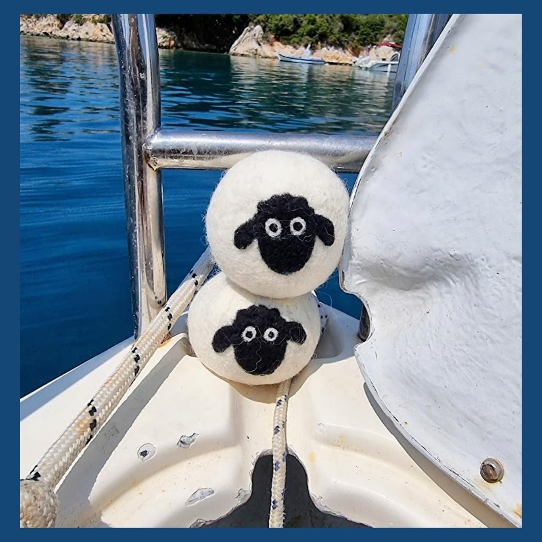 ahoy there!
#Britishwool #Needlefelting #Wetfelting #Sheep #Wool #Felting #Laundry #HandmadeInDartmoor #EcoFriendlyLaundry #NaturalFabricCare #SustainableLiving #SupportLocalCraftsmen #BritishMade #WoolDryerBalls #ZeroWasteHome #GreenLaundry #LocallySourcedWool #NonToxicLaundry #ReduceReuseRecycle #LoveDartmoor #MadeinDevon #wetfeltmaking #nature #photooftheday #love #sheep #sheepdog #GreekIslands #Ithaca #sailing