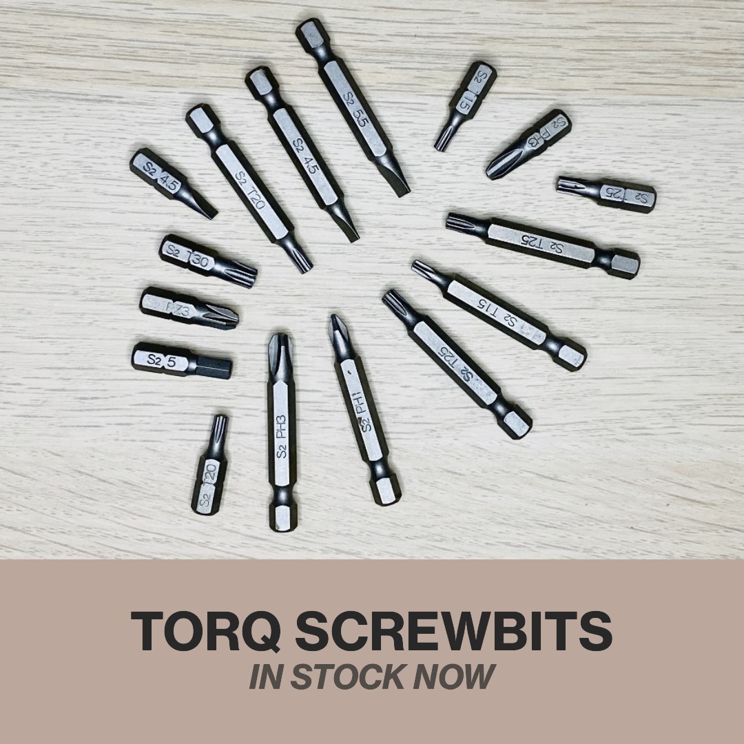 Built tough to last long! TORQ offers high quality screw bits made from S2 grade steel at an unbeatable price. #ToughTools