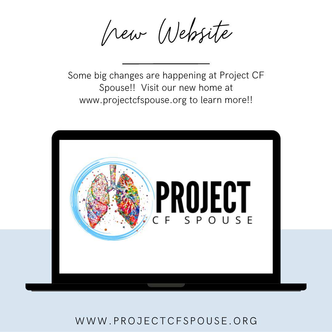 There are some BIG changes happening at Project CF Spouse, and we are excited to share them with you!!!
The first big change is we've MOVED....well virtually speaking anyway!!! Take a minute to visit us at our new website (link in bio) and make sure you subscribe to stay in the loop of all the other big things we are working on!!
#projectcfspouse #cysticfibrosis #cf #cfspouse #cfpartner