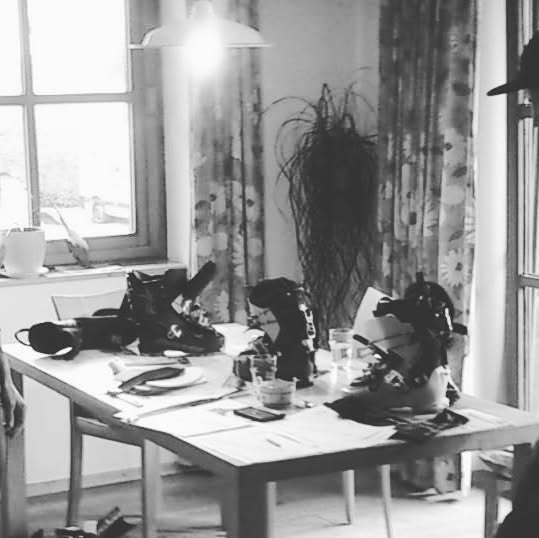 Eric Hjorleifson on Instagram: "Rainy day boot testing in Austria. We need some sunshine so we can get these pups up on the gletscher... @dynafit the #hojiboot story continues"