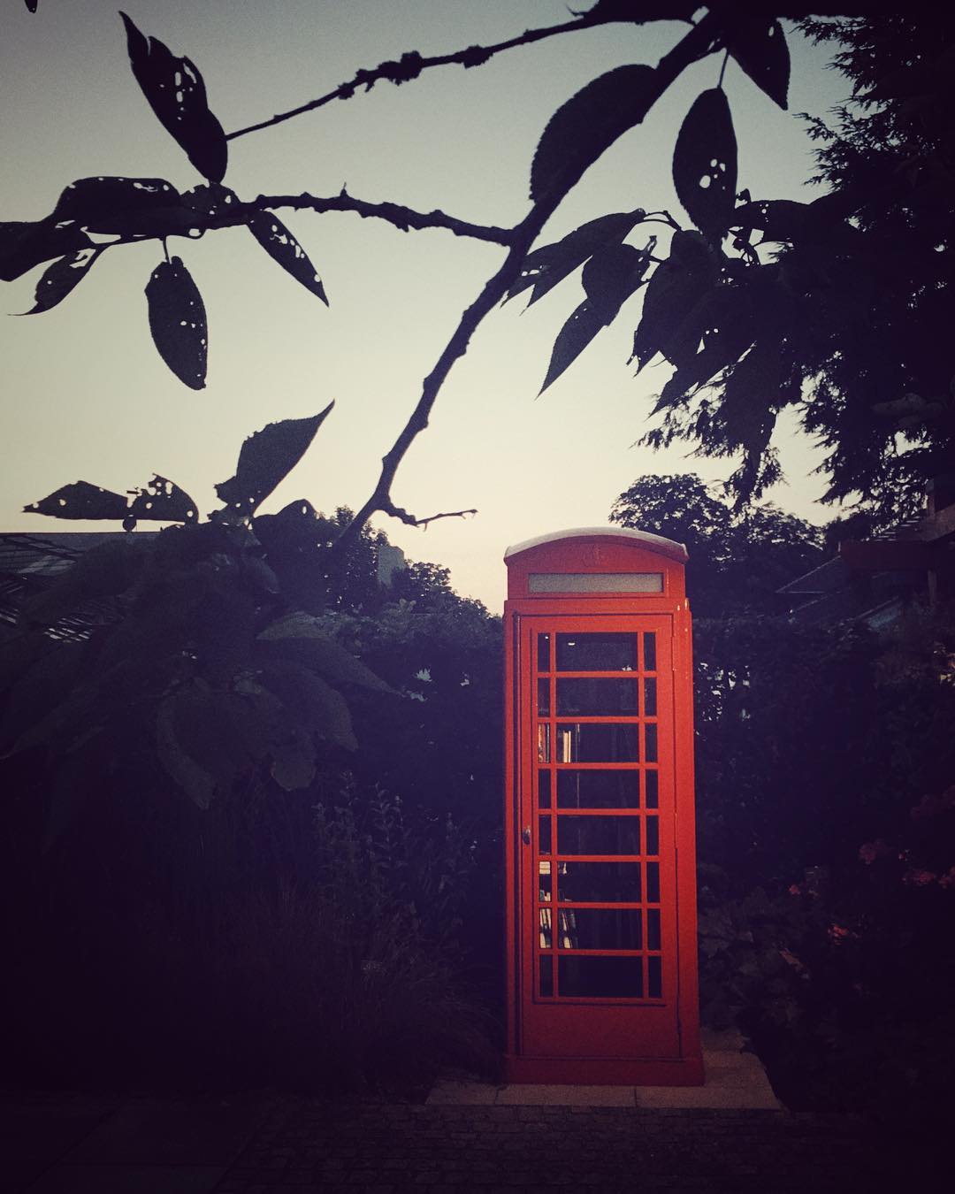 Sommerabend.
#botanischergarten #telefonzelle #analogphone #summerevening #augsburg #redtelephonebox