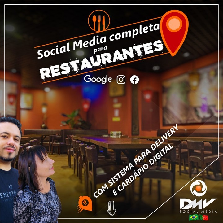 Sabia que um sistema de marketing interligado com as suas redes sociais, website, WhatsApp e menu digital automatizado é 3 vezes mais provável de ter e manter os clientes-alvo no seu restaurante?💡
Gestão completa de social media para o sucesso de vendas em restaurantes, fast foods, com sistema presencial, delivery e take away. 👍
Contacte-nos e saiba como podemos ajudá-lo a obter resultados satisfatórios. 🚀👍
#marketingdigital #socialmedia #leiria #restauracao #designgrafico #fastfood #identidadevisual #dmvestudiodesign #menuautomatizado #restaurante #delivery #cardapiodigital