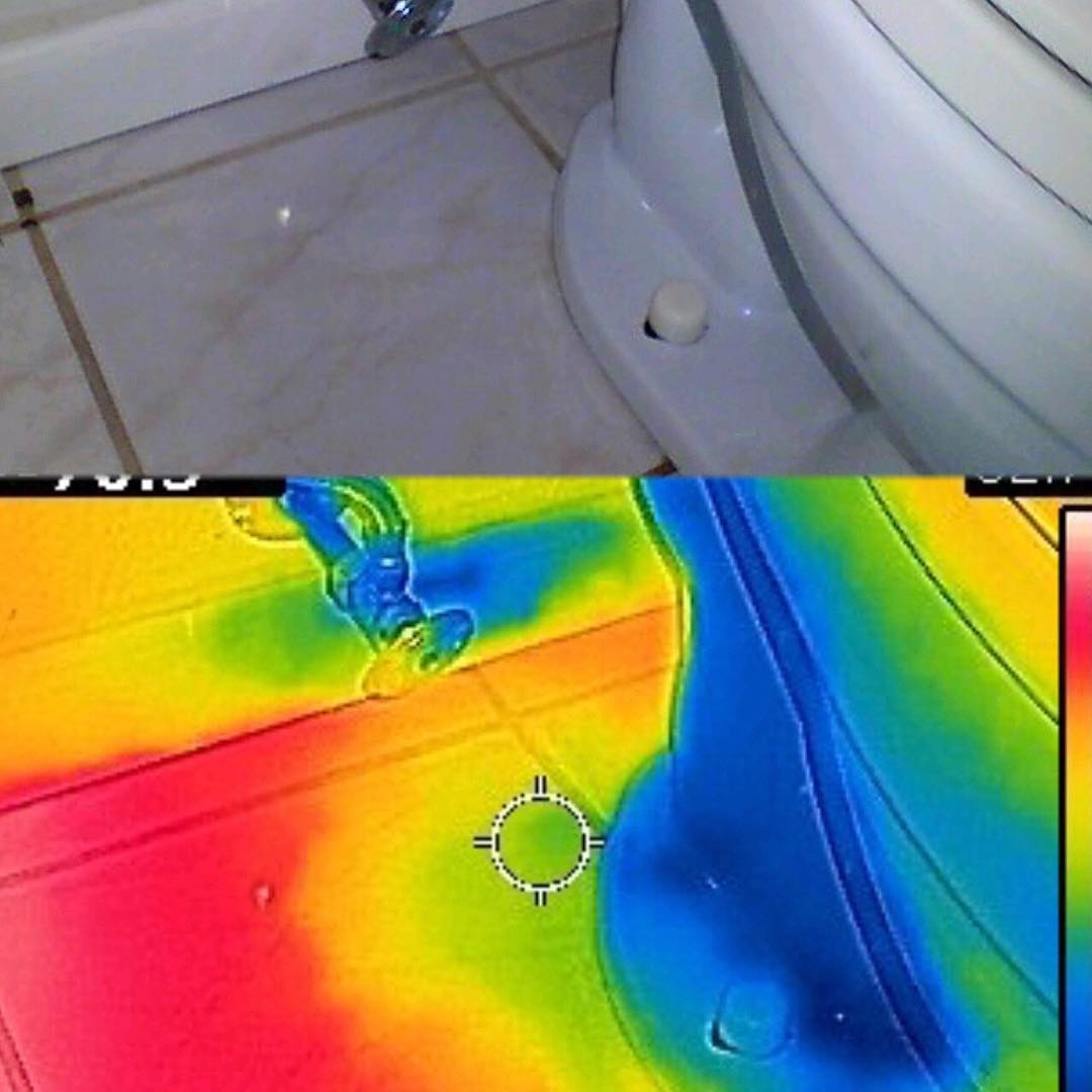 Now you don’t see it, now you do! Moisture leaks cause the most destruction to a home and is the most difficult to detect. Thermal cameras should be apart of every home inspection.