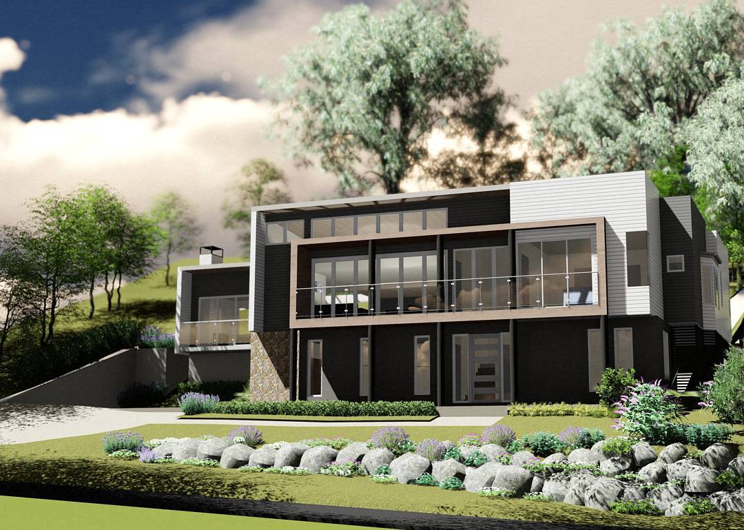 The final concept for a new home to be built in Toowoomba, Queensland. View 1. #newhouse #newhome #luxuryhouse #luxuryhomes #house #housedesign #homedesign #toowoomba #goldcoast #brisbane #sunshinecoast #noosa #queensland #australia #newzealand #queenstown #auckland #california #canada #newyork #losangeles #london