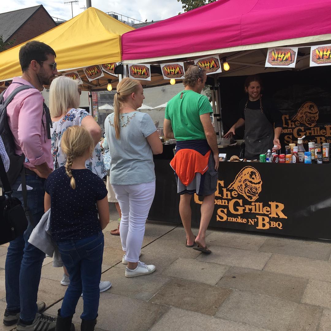 And we’re sold out!! Cheers again @lsdpromotions @marketsmatter it’s been rad! 😋🔥🥩🤙🏼 #theurbangriller #soldout #texasbbq #smokebbq