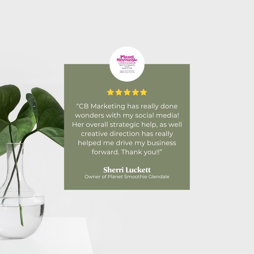 Thrilled to share this glowing 5-star review from a delighted client! 🌟 Their satisfaction is my greatest reward, and i'm grateful for the opportunity to exceed expectations.
#socialmediamanager #smallbusiness #socialmediamarketing #socialmediastrategy #socialmediaagency #milwaukee #businessgrowth #smallbusinesstips #clientcam #supportsmallbusiness