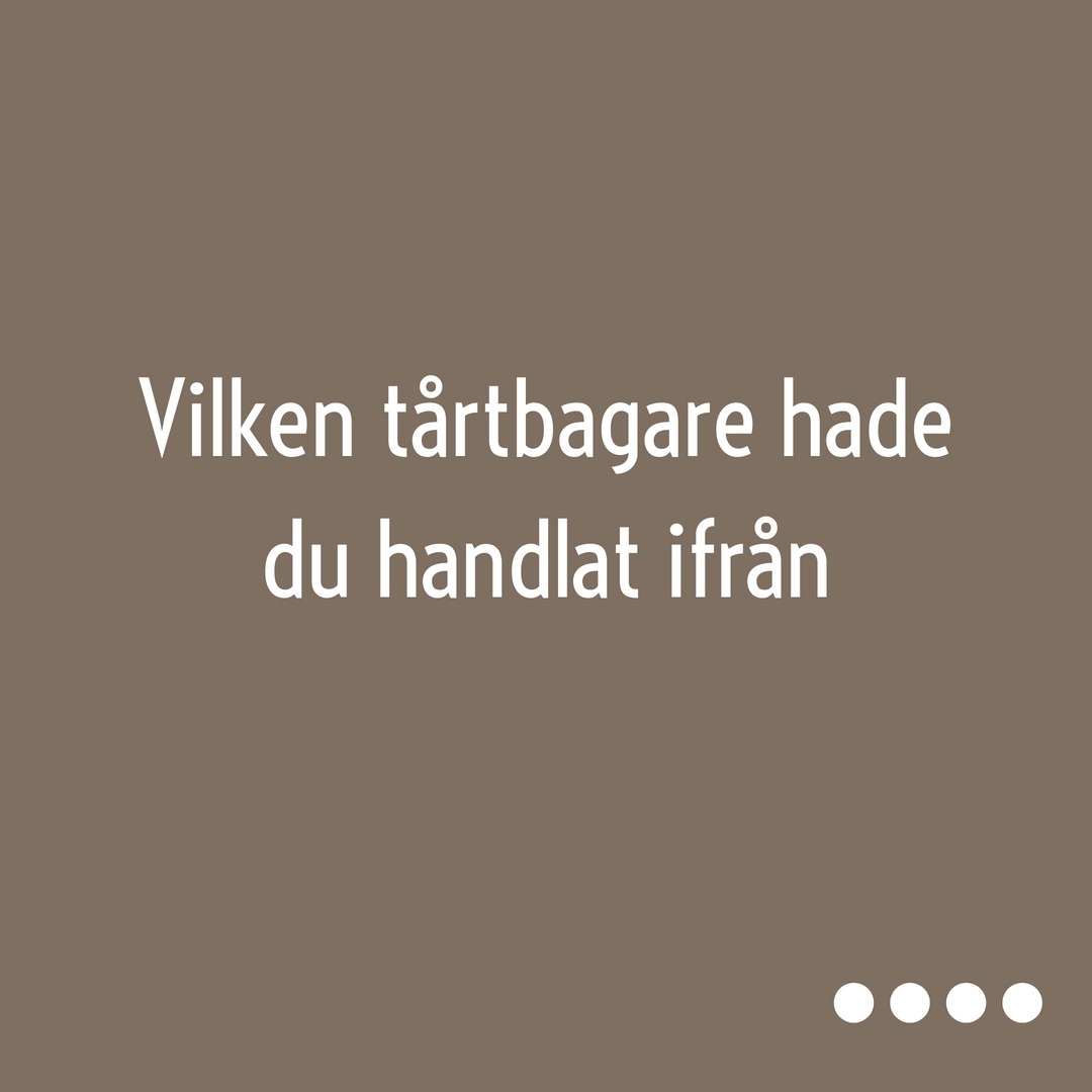 Vilken tårtbagare hade du handlat ifrån?
Båda har säkert lika goda tårtor och ofta är det innehållet som räknas.
Men om du är ärlig - vilken tårtbagare hade du kontaktat till ert firande?
#marknadsföring #marknadsföringstips #branding #branddesign #brandingdesign #företagare #egenföretagare #drivaeget #soloföregare #instaflöde #kvinnligföretagare #coach #entreprenör #entreprenörskap #kvinnligentreprenör