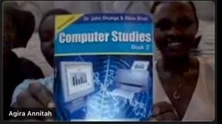 Victoria, Madrine, and Akram have a vision for the future and they're working towards it with YTB's support.
They are working in their hometown of Kisubi, Uganda to increase awareness, resources, and support for girls’ health education & reproductive rights through their World Knows Her2 (WKH2) project. They hope to create a resource library where members of their local community can come to find reading materials related to health and other topics.
YTB donations supported them to take a trip to a bookstore in Kampala, a first step towards realizing their vision. "Computer Studies" is one of the first books they chose for the sharing library where they live as boarders.
Your donations support YTB programs in the United States and Africa that help youth develop and work towards their vision for the future. Donate today on our website to help programs like WKH2 continue!
