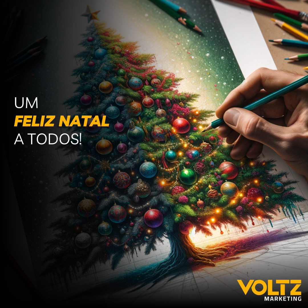 Neste Natal, queremos enviar nossos mais calorosos votos de felicidade, saúde e alegria a todos que acompanham nosso conteúdo nas redes sociais. Que esta época festiva traga a mesma luz e inspiração que impulsionam nossos processos criativos e inovações tecnológicas.
Assim como o Natal é uma época de renovação e celebração, também é um momento para refletir sobre a criatividade e a tecnologia que moldaram nosso ano. Cada postagem, cada projeto e cada nova ideia são testemunhos do nosso compromisso com o crescimento e a inovação.
Somos profundamente gratos por ter cada um de vocês em nossa comunidade digital. Seu engajamento, feedback e apoio são os presentes mais valiosos que recebemos. Eles nos inspiram a continuar criando e explorando novas fronteiras no mundo digital.
Enquanto celebramos esta época mágica, estamos também animados com as possibilidades do novo ano. Estamos comprometidos em trazer ainda mais conteúdo criativo, inovador e inspirador. Feliz Natal e um Ano Novo repleto de criatividade e sucesso! Que a magia desta temporada inspire todos nós a sonhar e criar sem limites.
#FelizNatal #CriatividadeNatalina #InovaçãoETecnologia #CelebraçãoDigital #AnoNovoDeSucesso