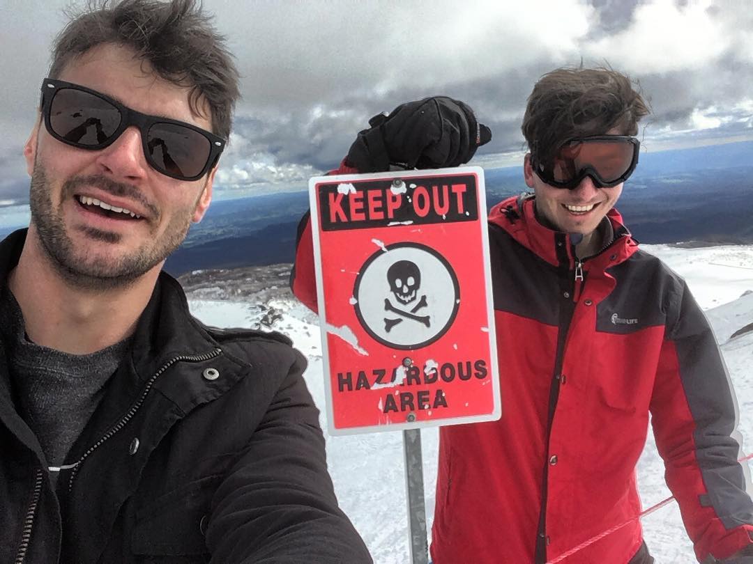 Spoilers - we did not. #snow #snowboard