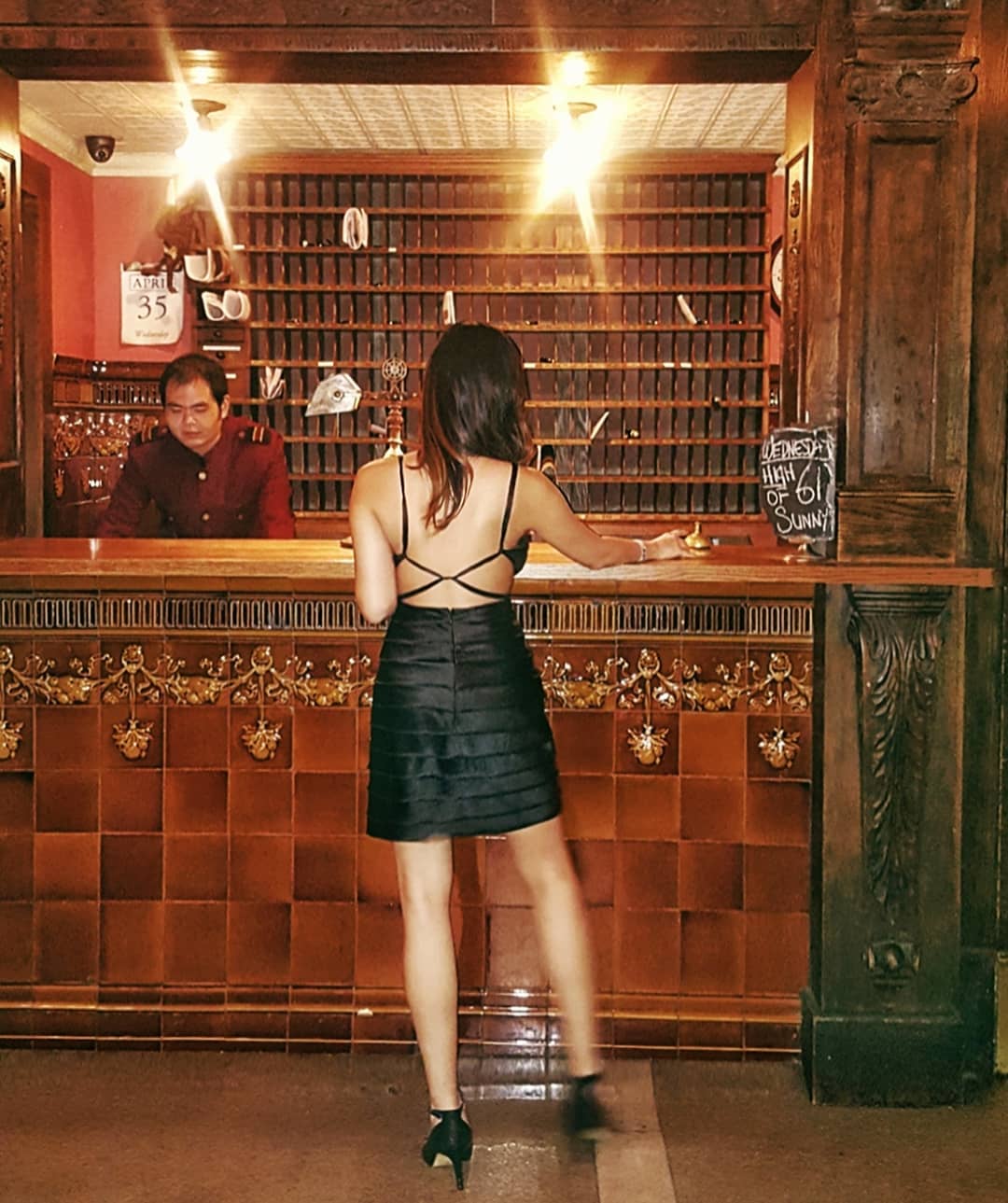 Teleporting into the early 1900s at @thejanehotel.